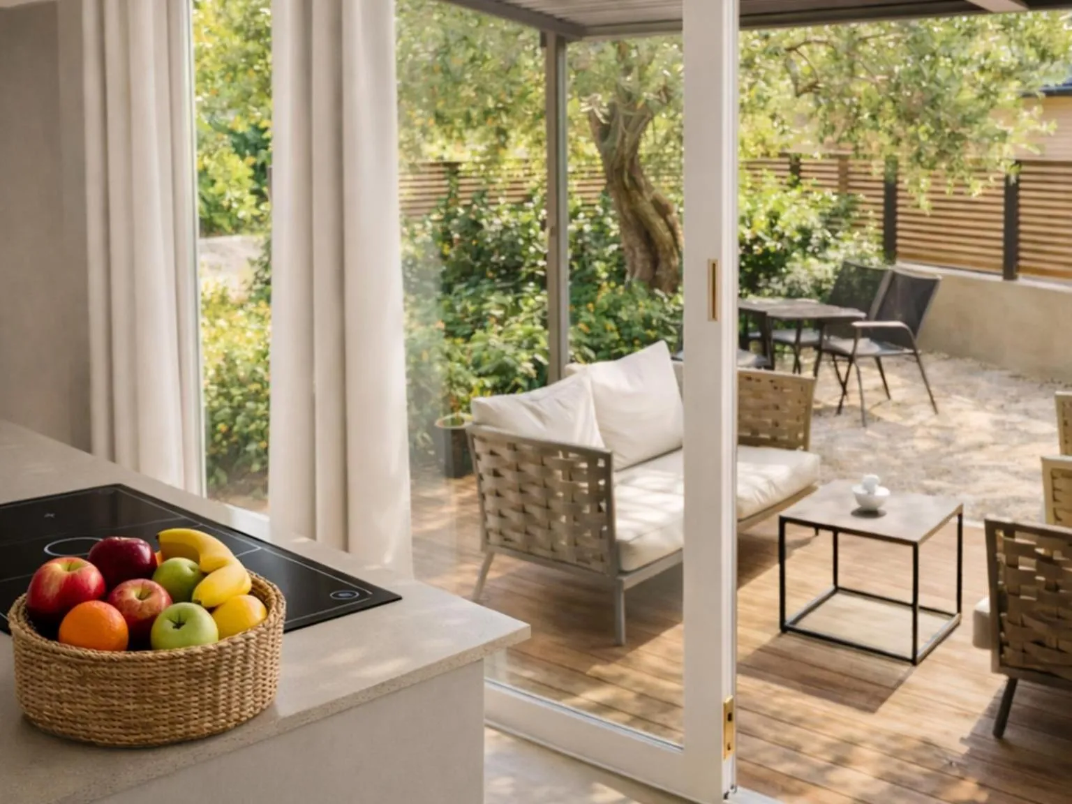 Balcony/Terrace in Boutique Mobile Homes UlikaRovinj