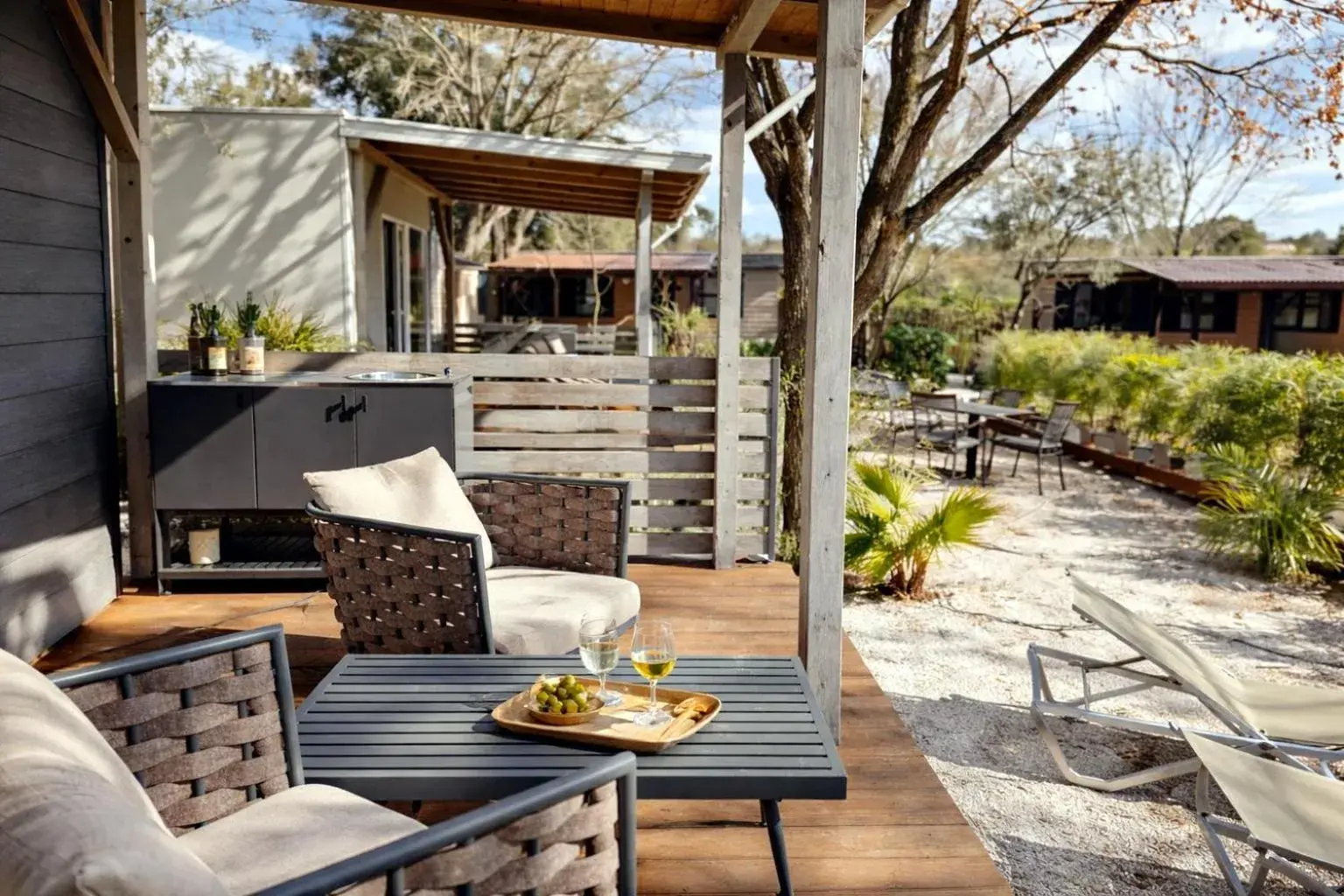 One Bedroom Mobile Home with Terrace and Outdoor Kitchen - No Pets in Boutique Mobile Homes UlikaRovinj One Bedroom Mobile Home with Terrace and Outdoor Kitchen - No Pets in Boutique Mobile Homes UlikaRovinj