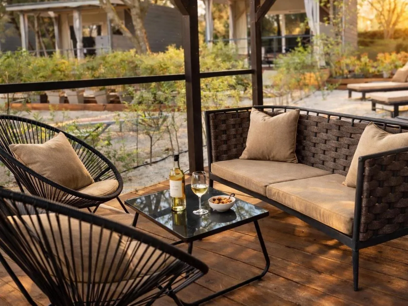 Balcony/Terrace in Boutique Mobile Homes UlikaRovinj