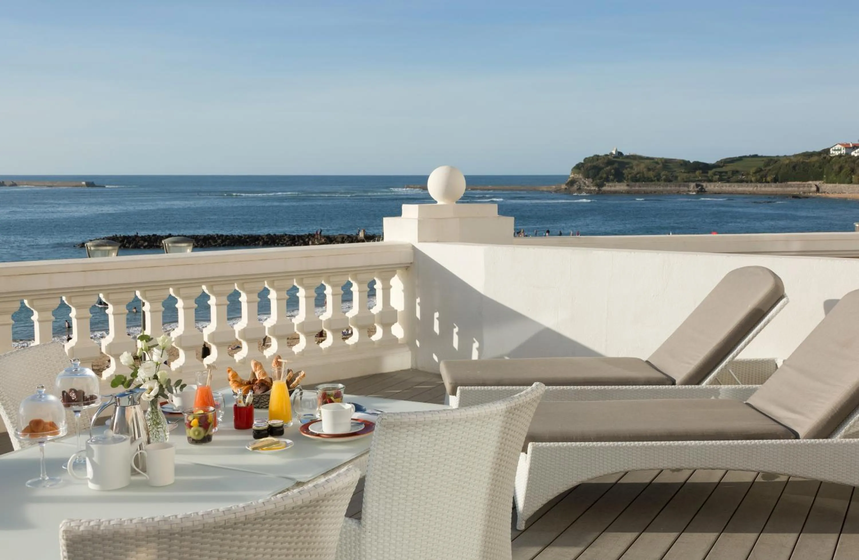 Balcony/Terrace in Grand Hôtel Spa & Thalasso