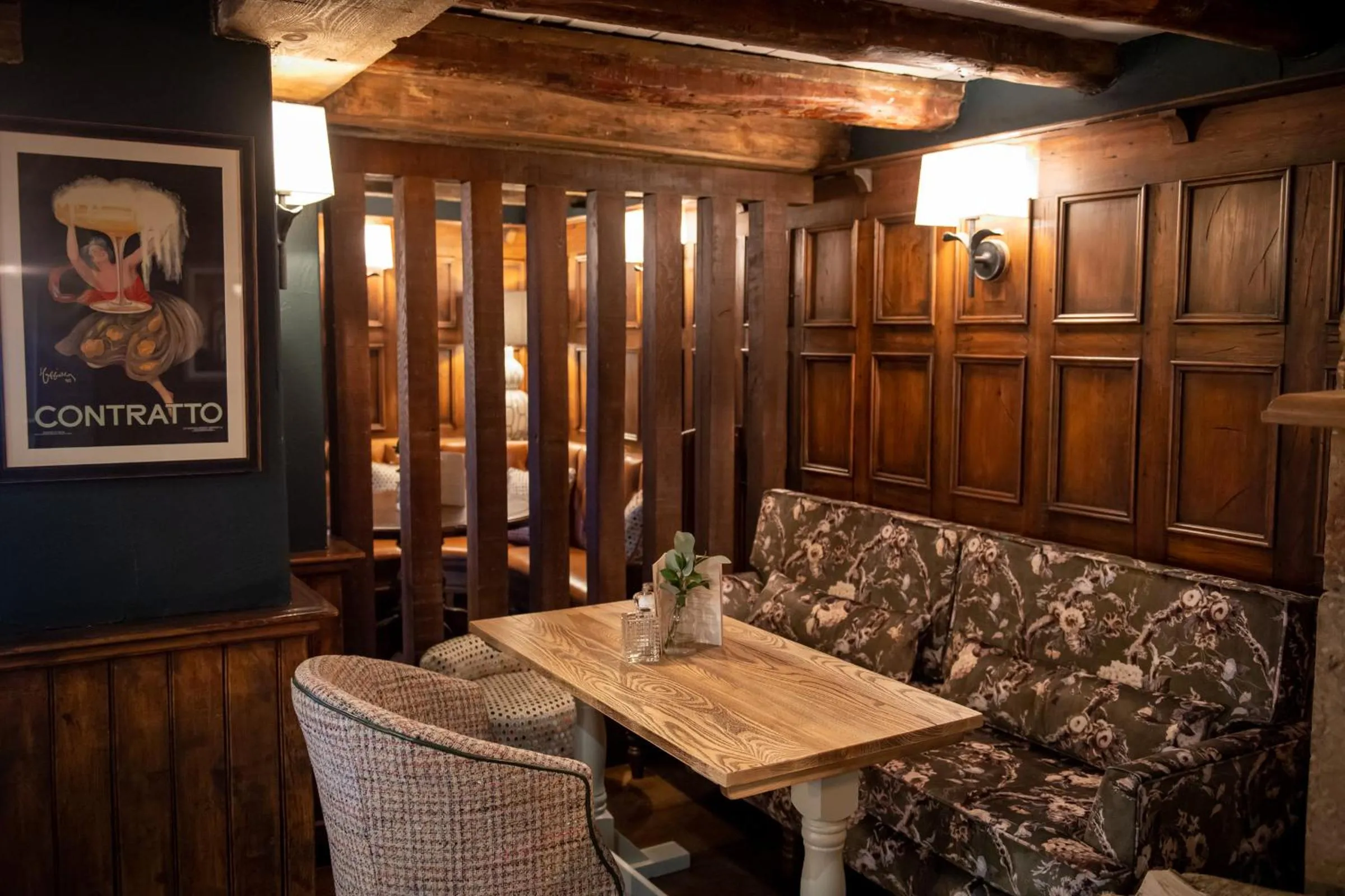 Seating area in The Red Lion Inn by Chef & Brewer Collection