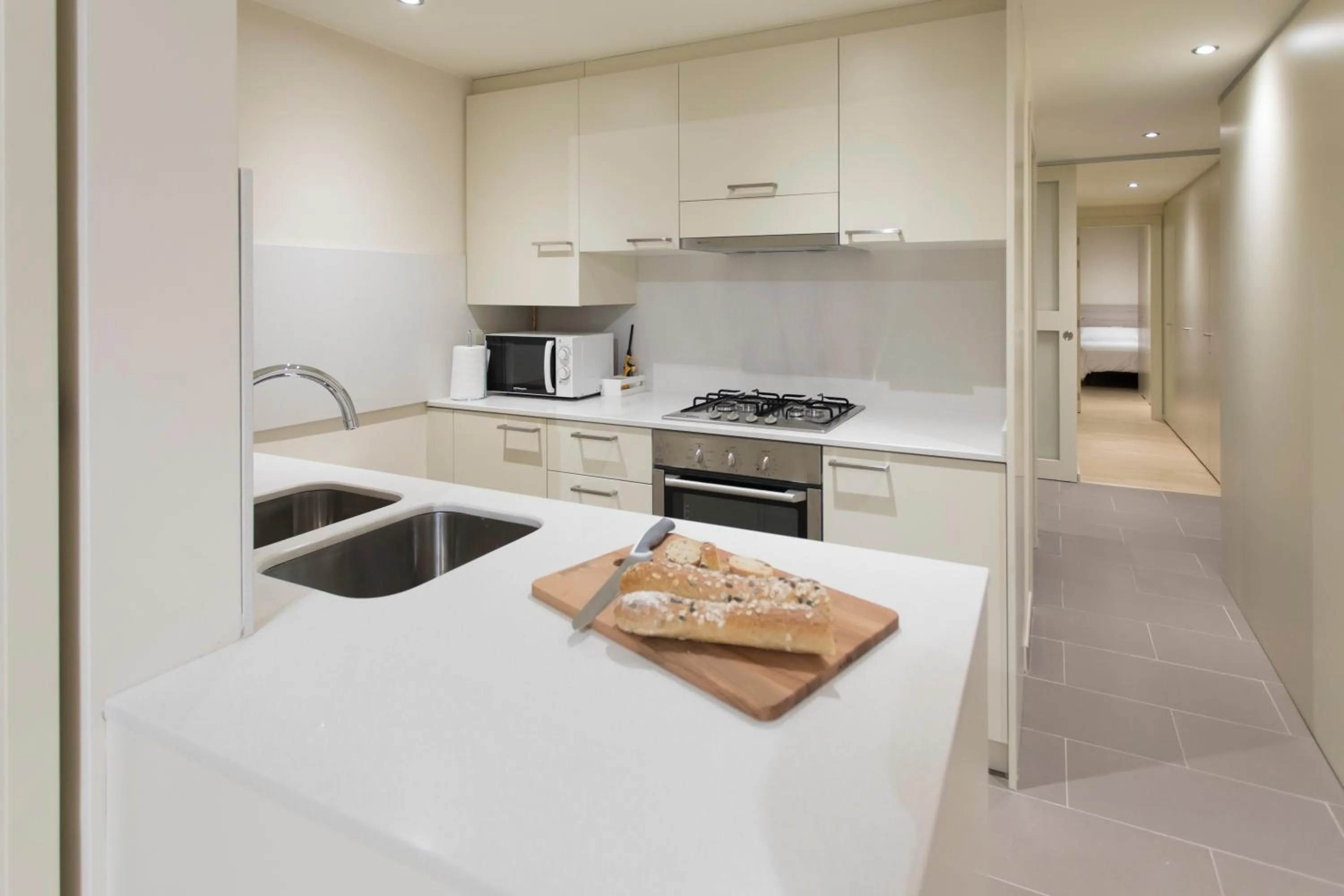 Kitchen or kitchenette in Bravissimo Cort Reial-3A