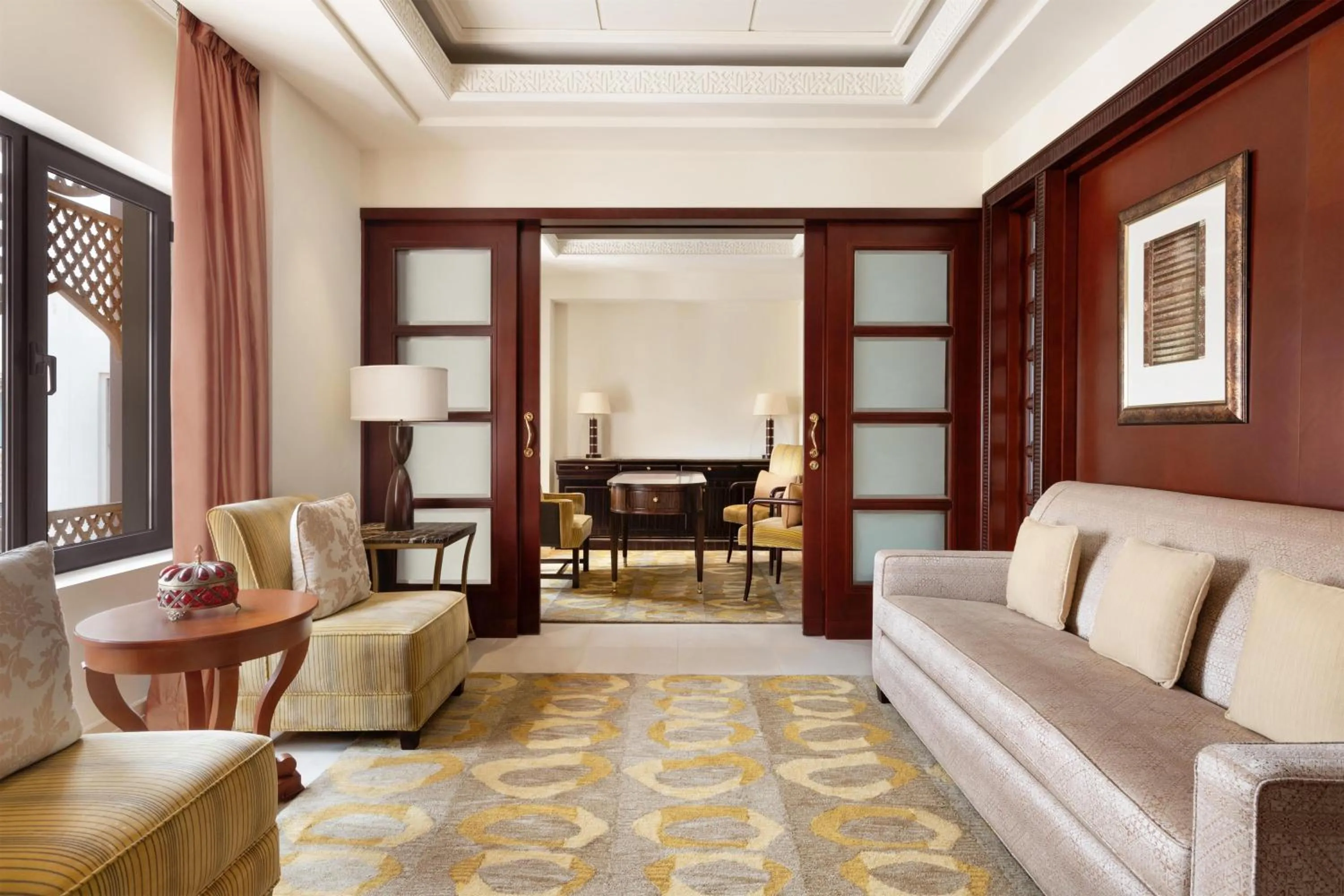Living room in Al Husn Hotel Muscat