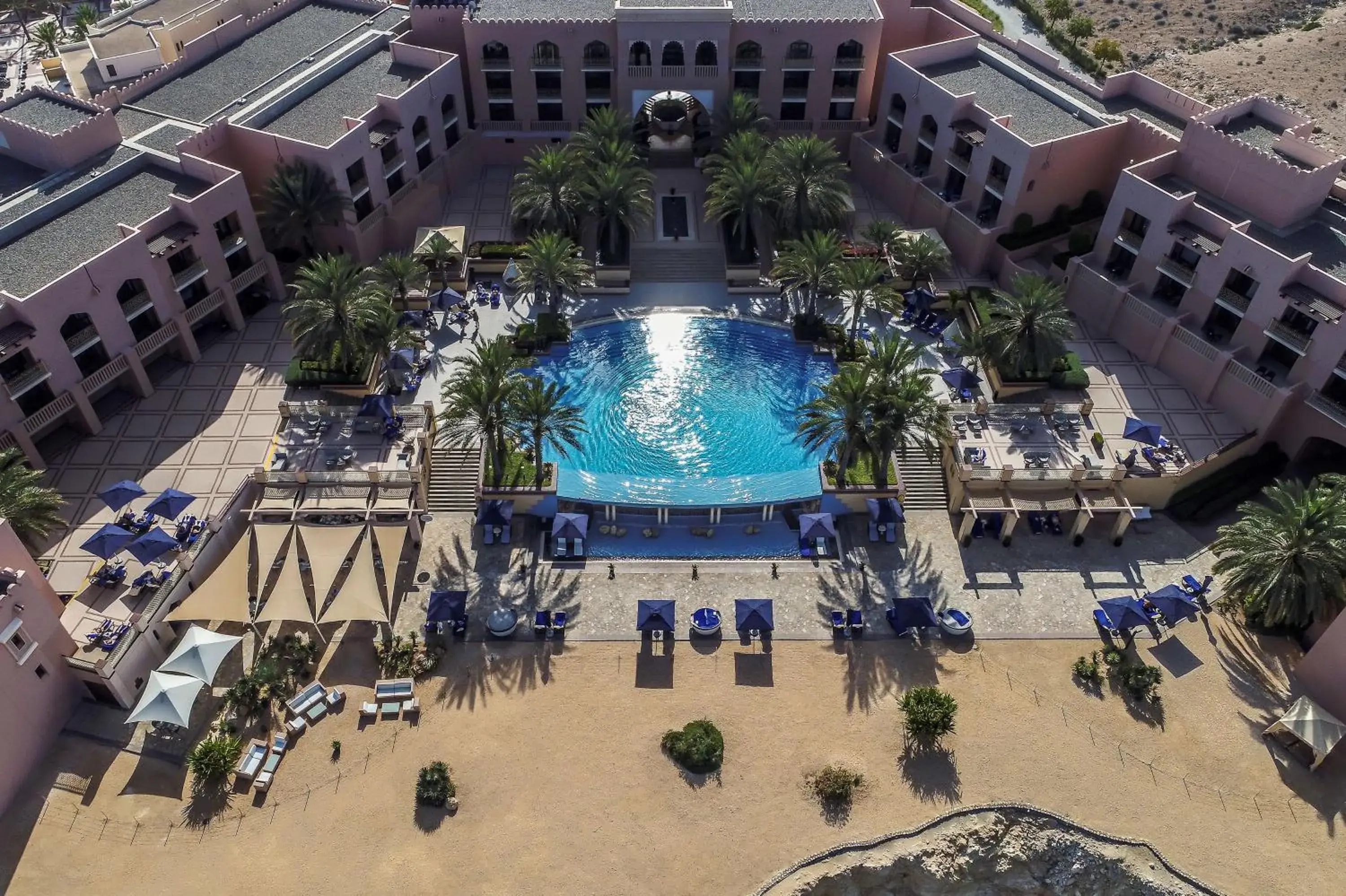 Property building in Shangri-La Al Husn, Muscat - Adults Only Resort Property building in Shangri-La Al Husn, Muscat - Adults Only Resort