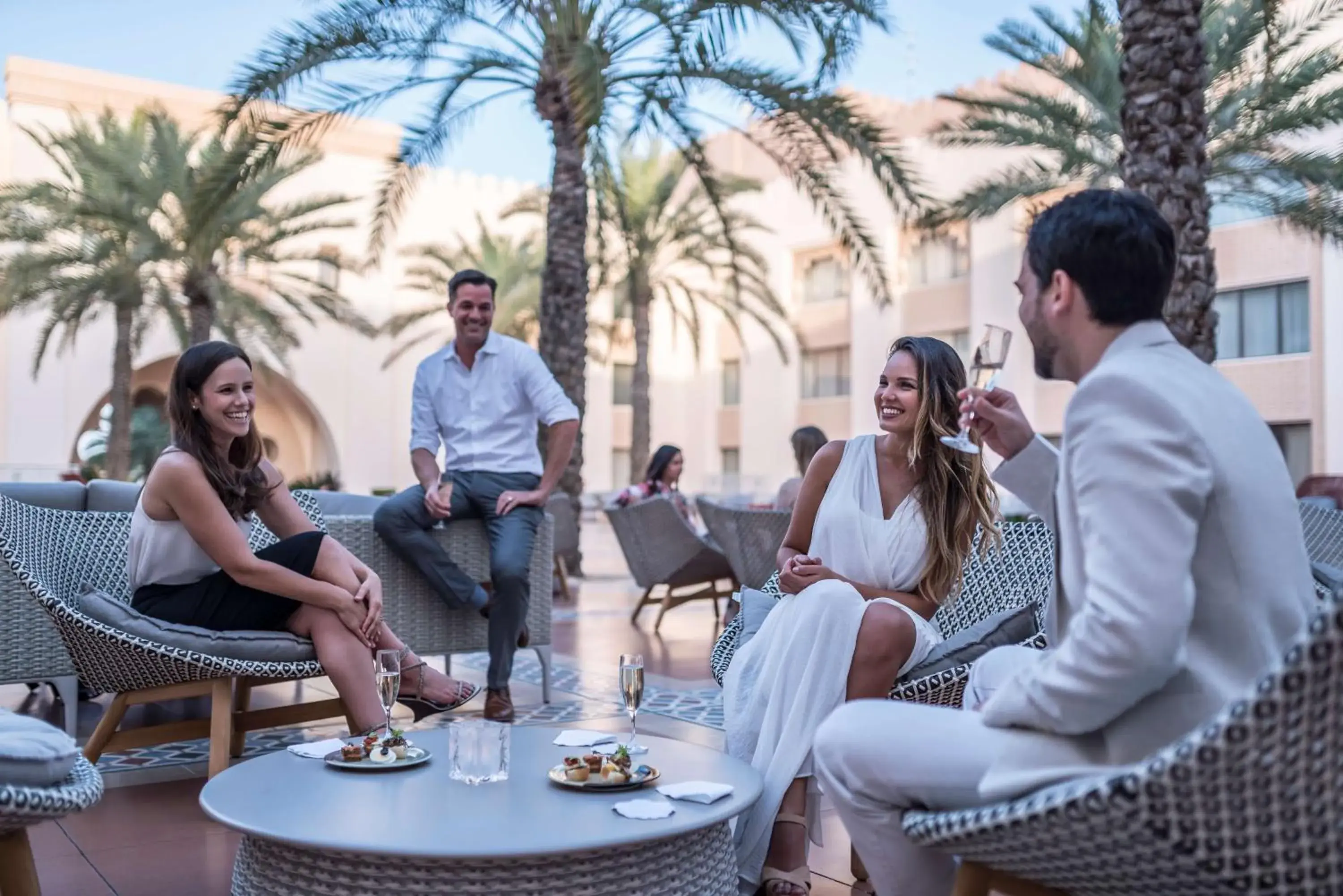 Property building in Shangri-La Al Husn, Muscat - Adults Only Resort Property building in Shangri-La Al Husn, Muscat - Adults Only Resort