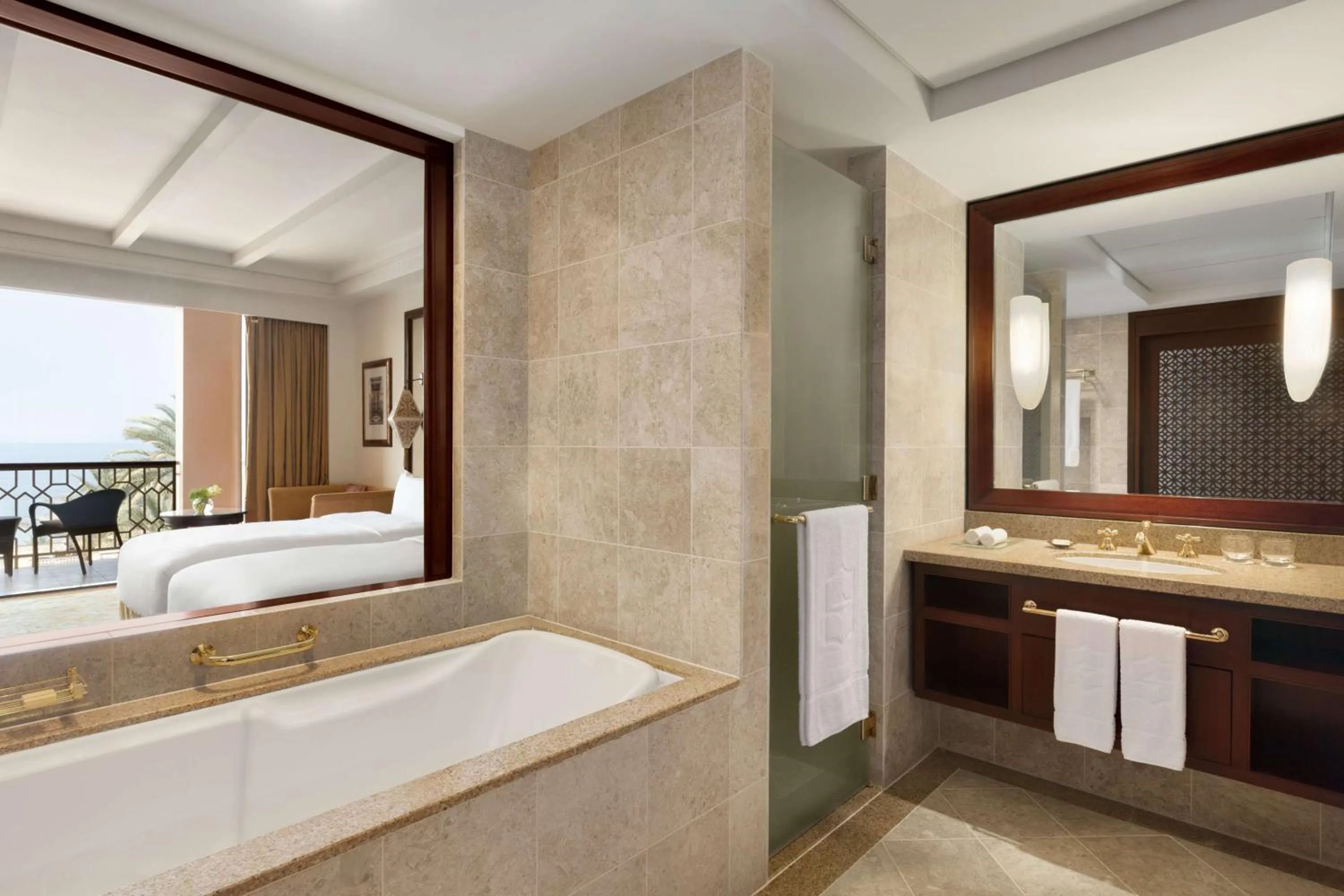 Bathroom in Shangri-La Al Husn, Muscat - Adults Only Resort