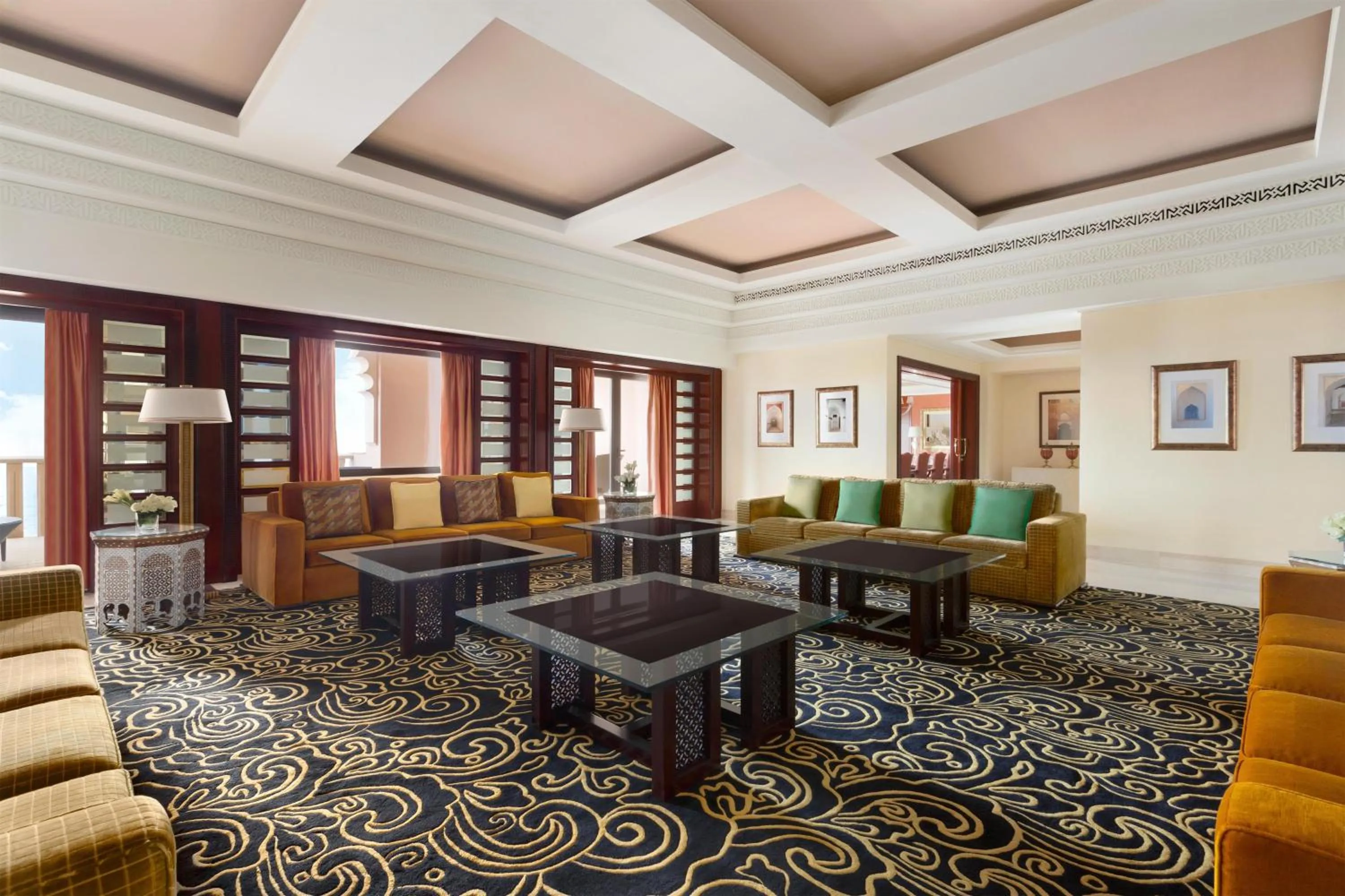 Living room in Al Husn Hotel Muscat