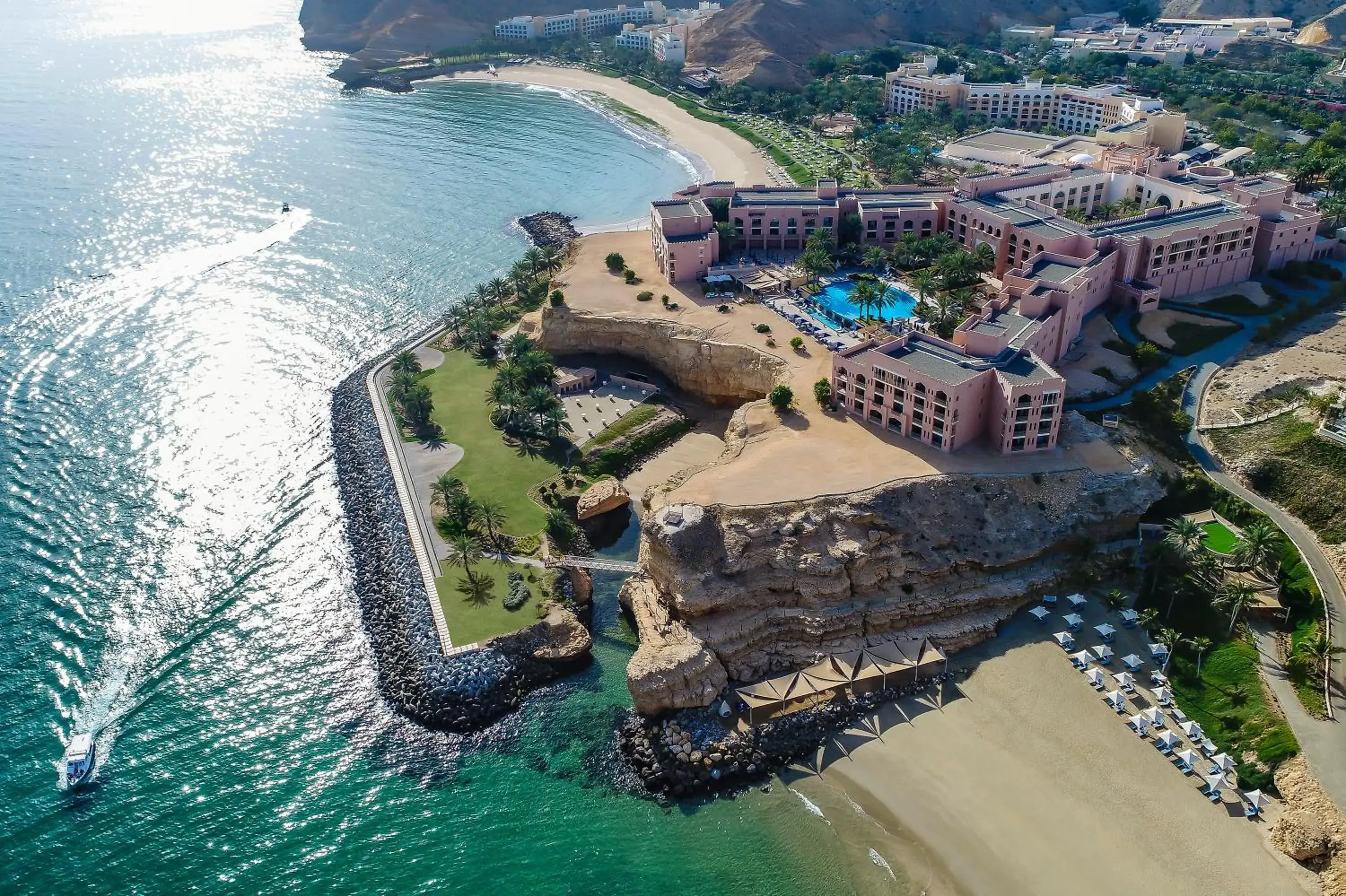 Property building in Shangri-La Al Husn, Muscat - Adults Only Resort Property building in Shangri-La Al Husn, Muscat - Adults Only Resort