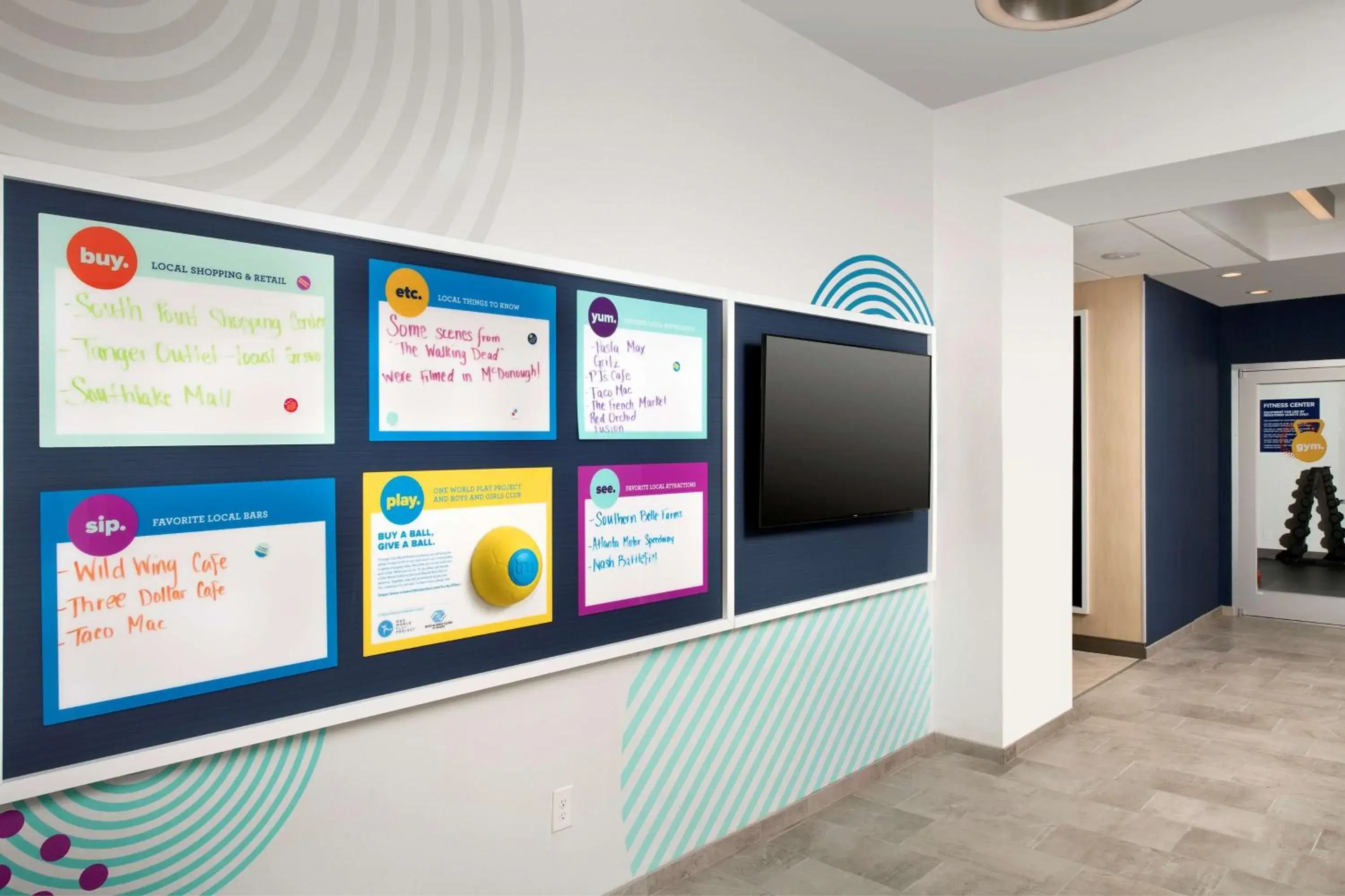 Lobby or reception in Tru By Hilton McDonough Lobby or reception in Tru By Hilton McDonough