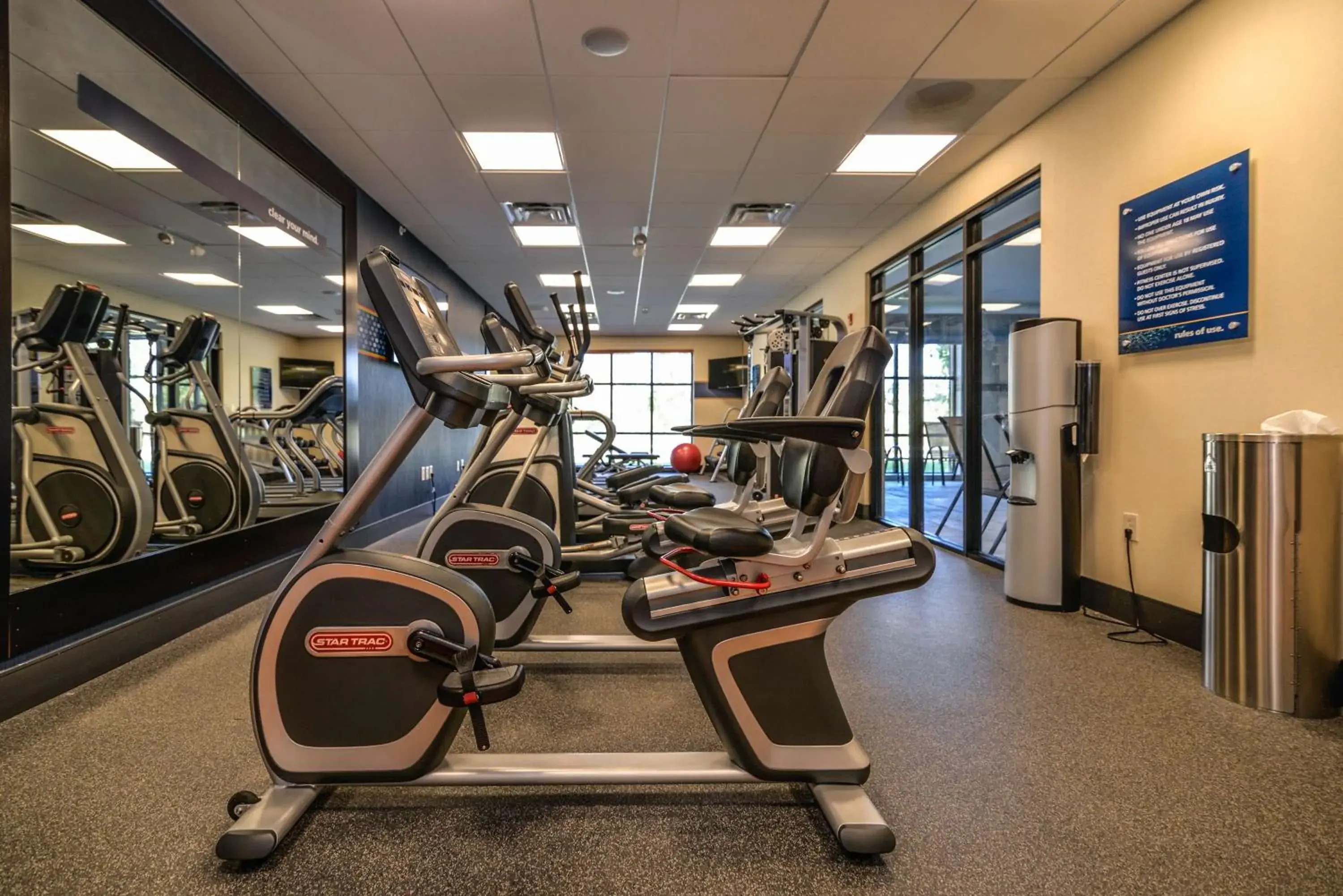 Fitness centre/facilities in Hampton Inn Brighton Mi Fitness centre/facilities in Hampton Inn Brighton Mi