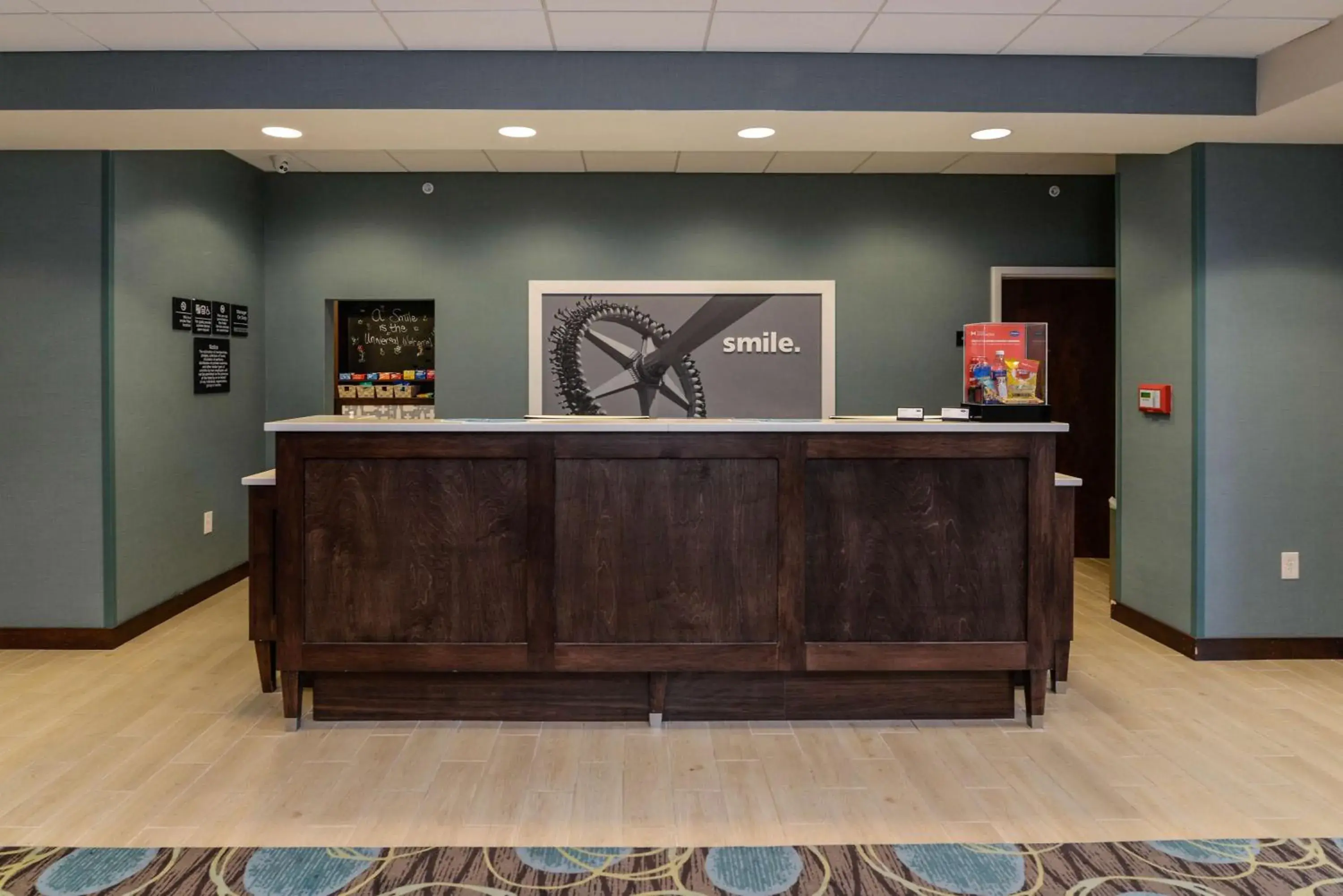 Lobby or reception in Hampton Inn Brighton Mi Lobby or reception in Hampton Inn Brighton Mi