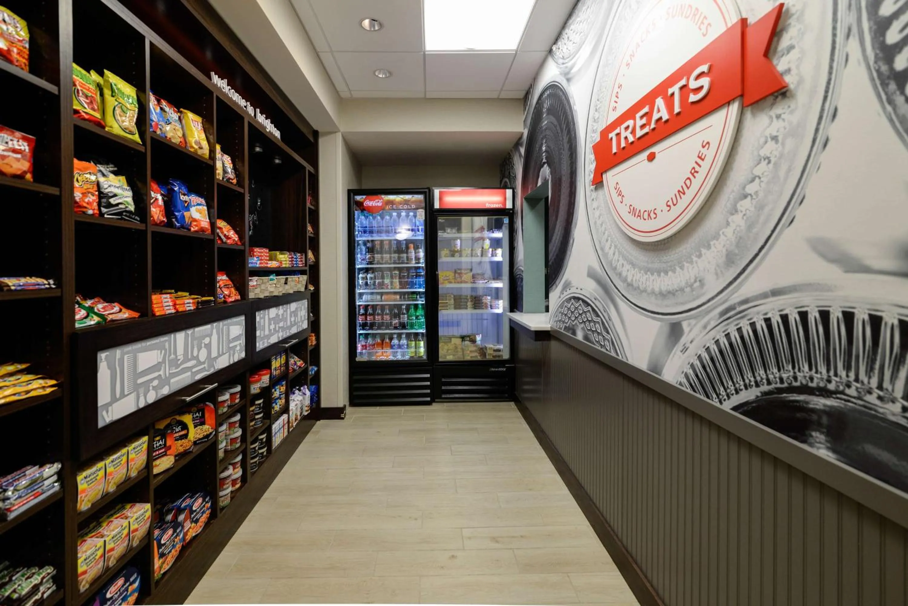 Restaurant/places to eat in Hampton Inn Brighton Mi