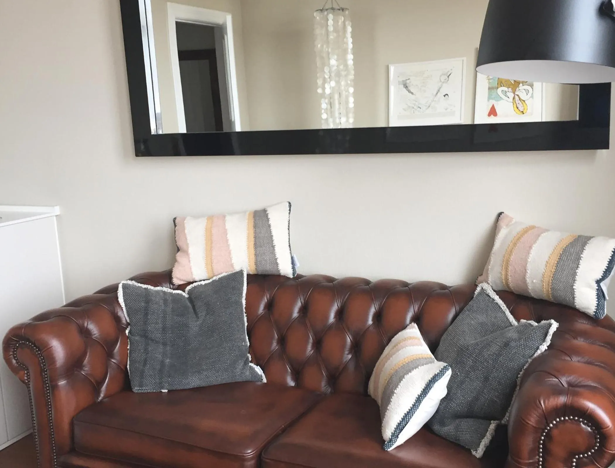 Living room in Seaside Apartments Austernbank