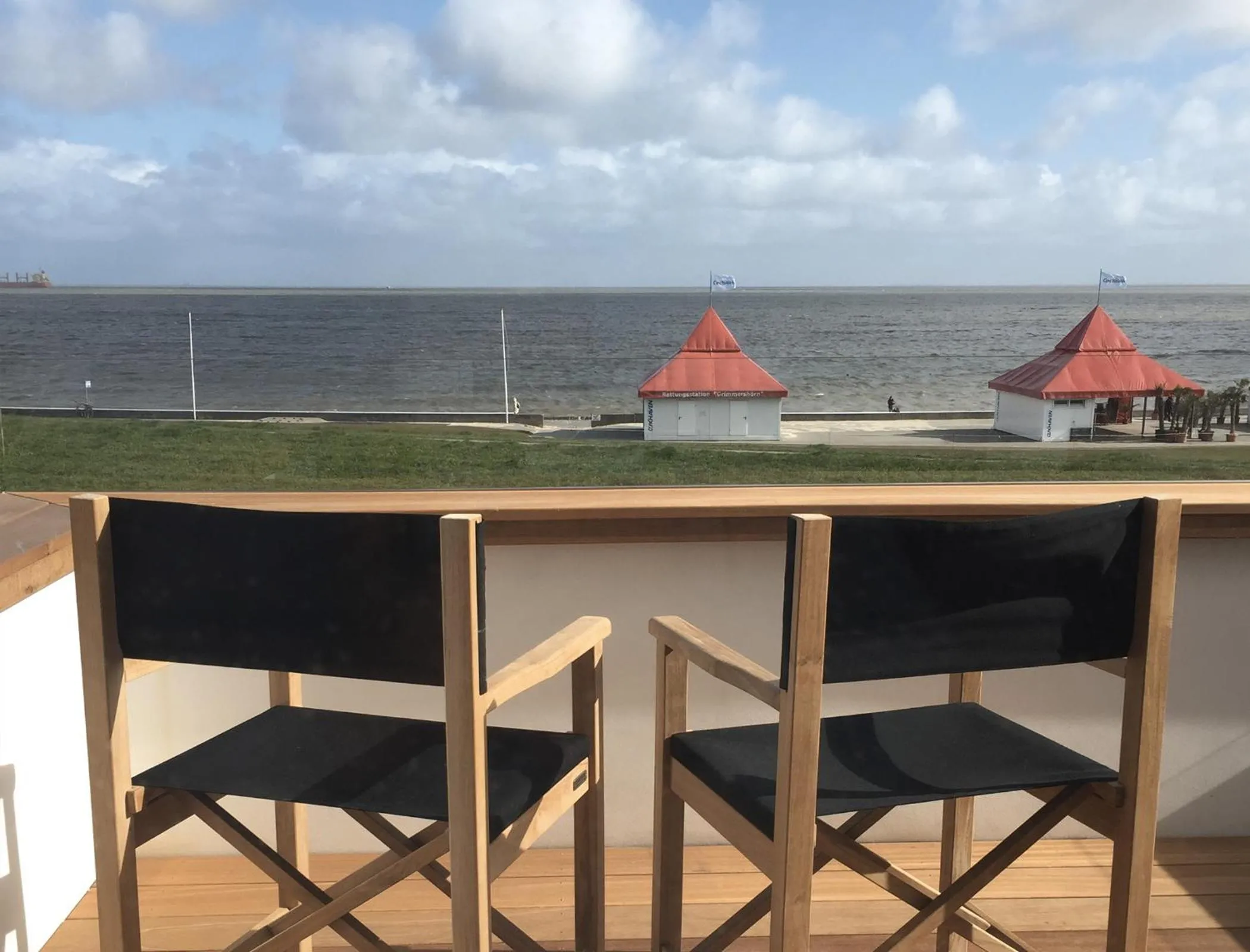 Balcony/Terrace in Seaside Apartments Austernbank