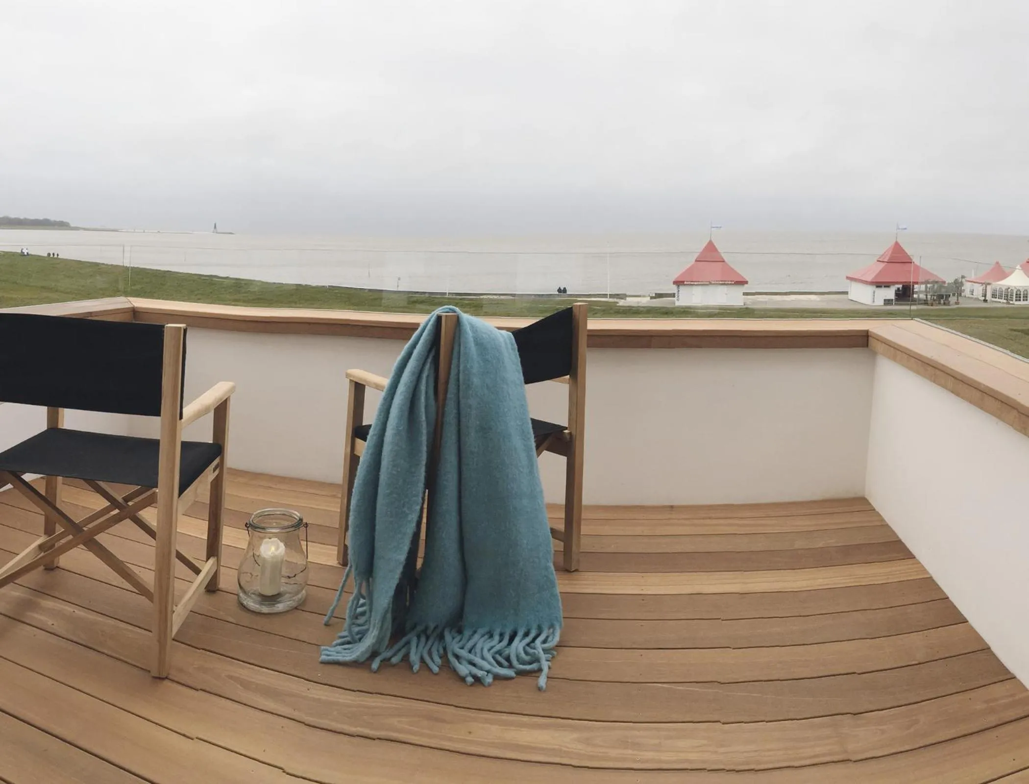 Landmark view in Seaside Apartments Austernbank
