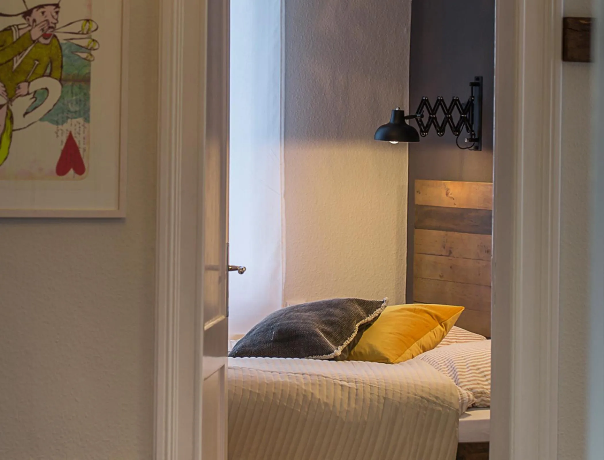 Bedroom, Bed in Seaside Apartments Austernbank