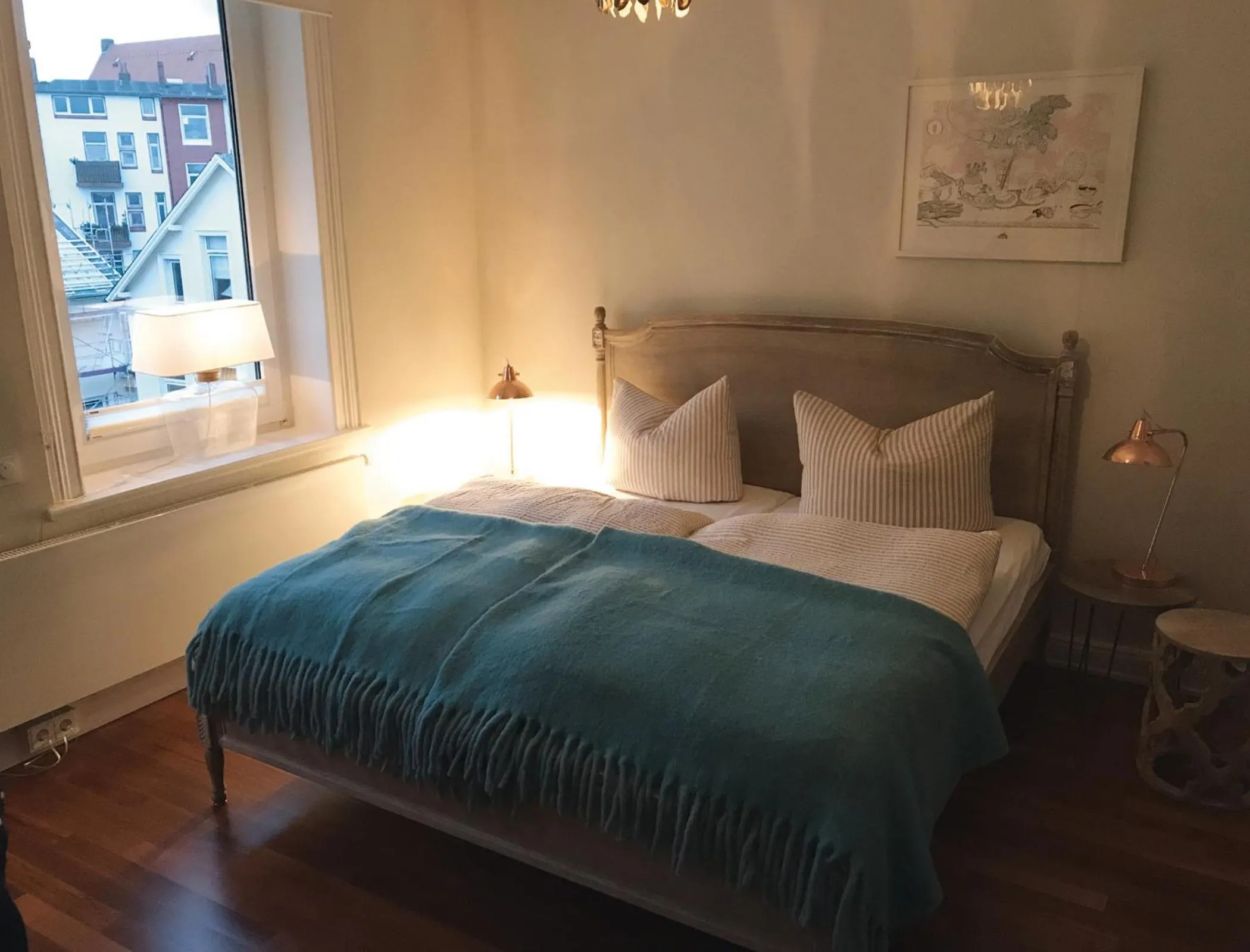 Bedroom, Bed in Seaside Apartments Austernbank
