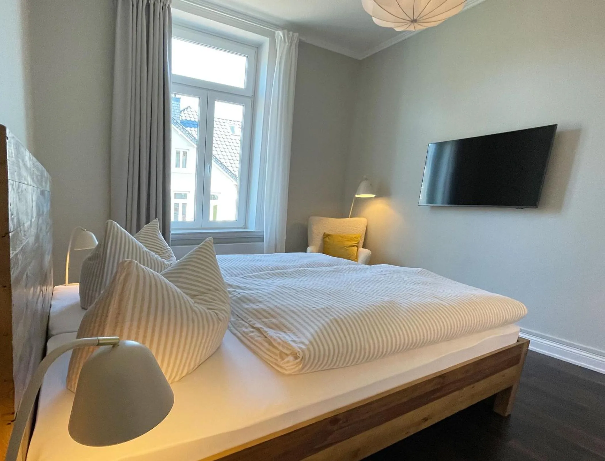 Bed in Seaside Apartments Austernbank