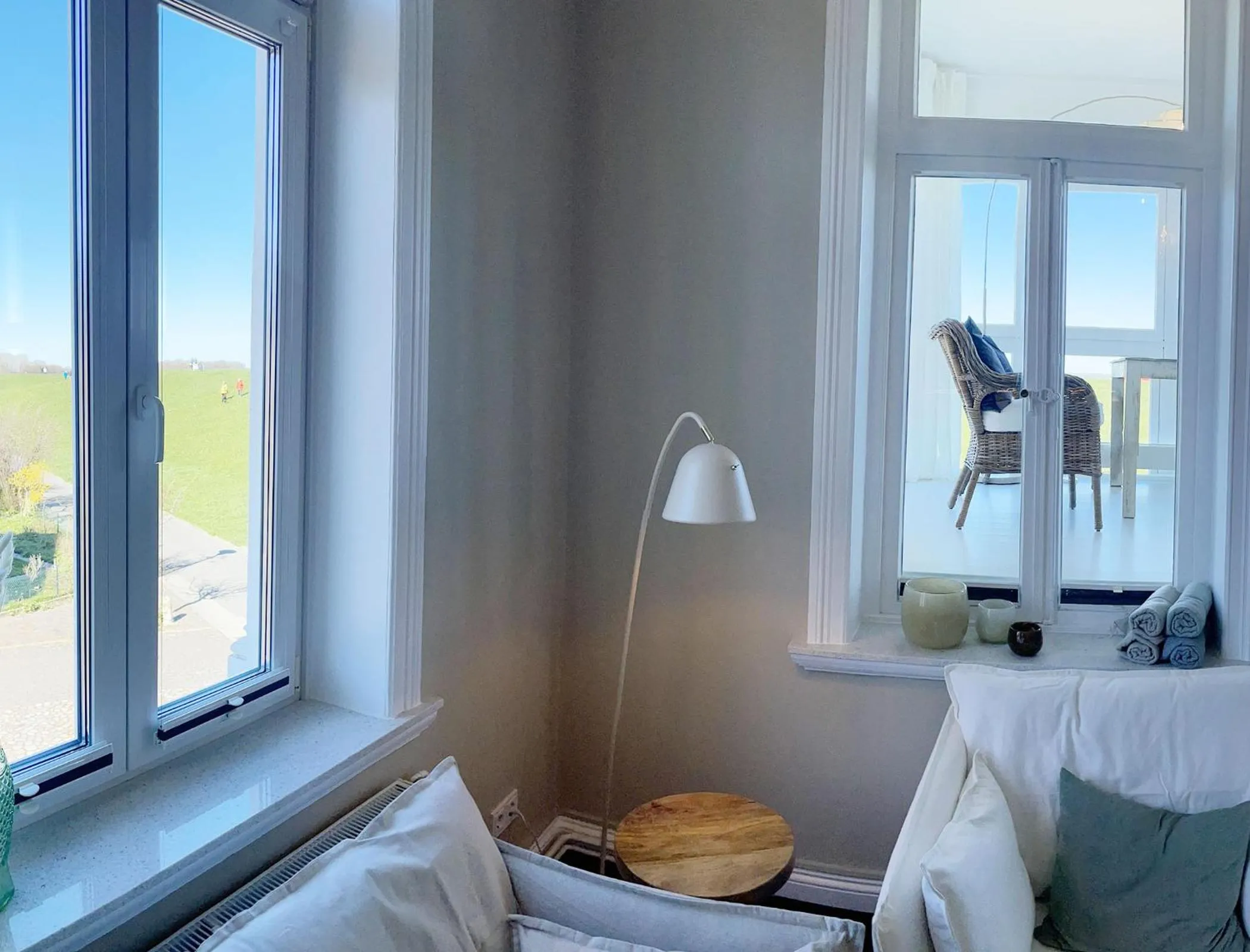 Photo of the whole room, Bed in Seaside Apartments Austernbank