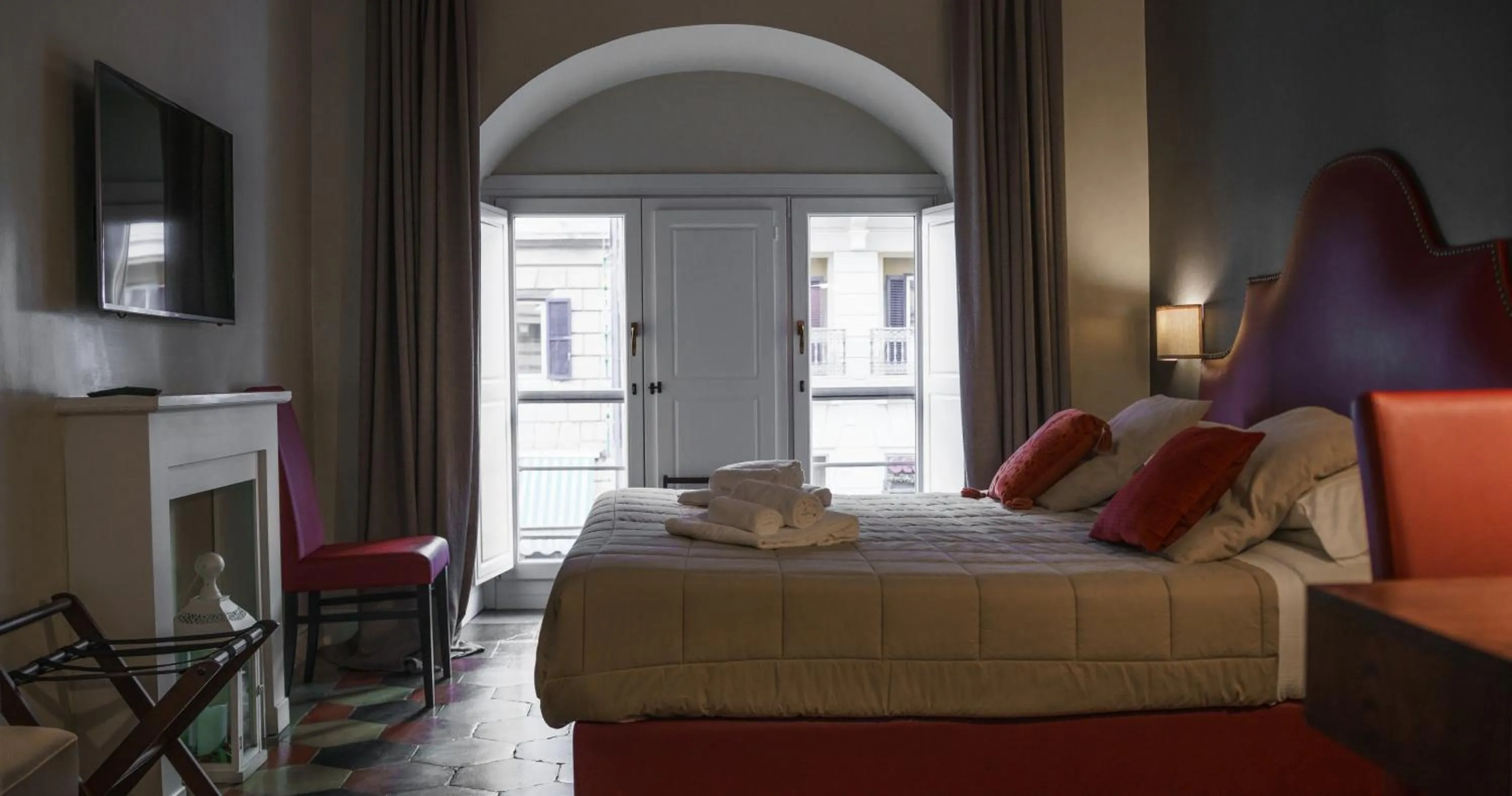 Bed in Residenza Roma Imperiale