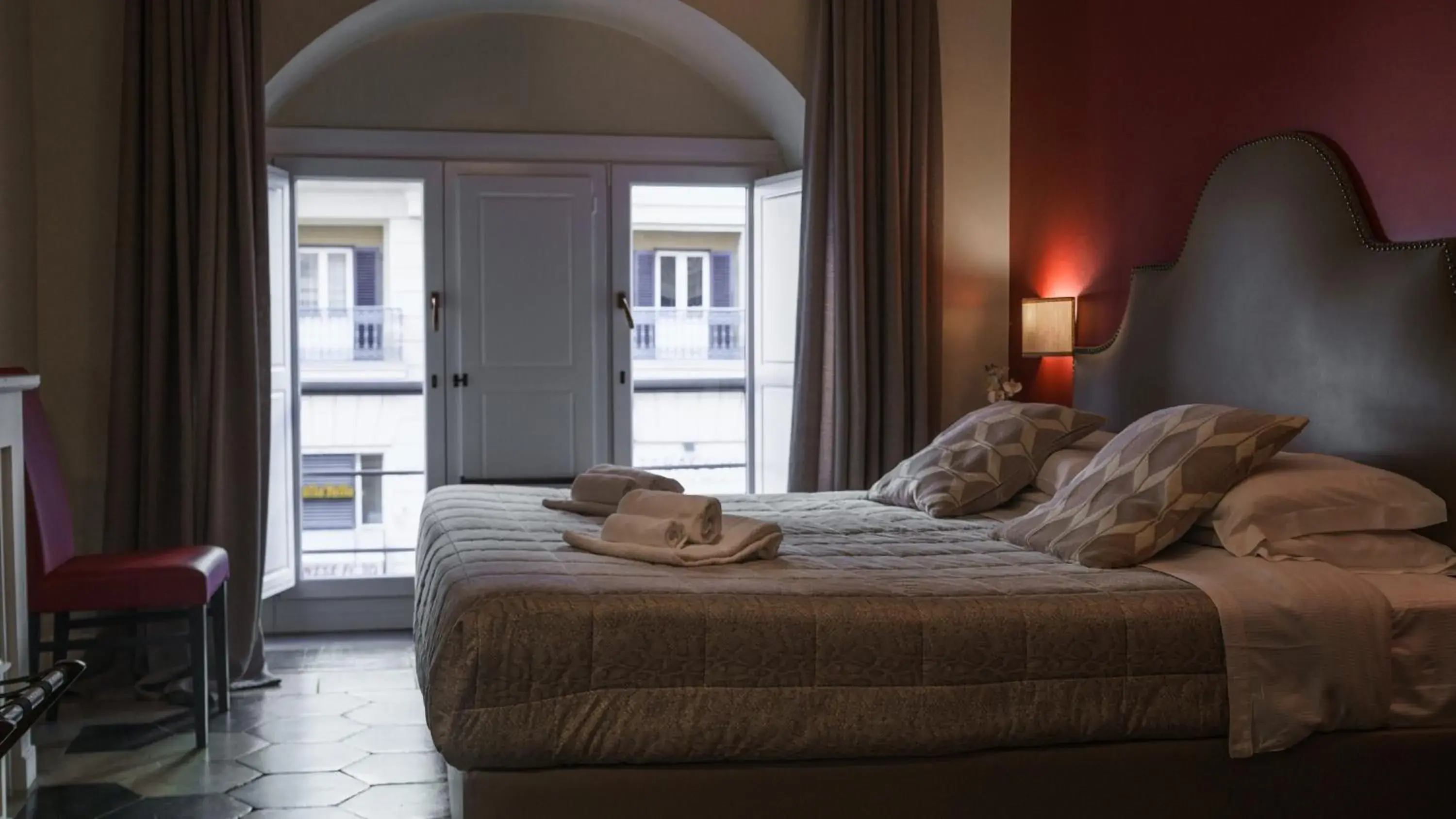 Double or Twin Room with City View in Residenza Roma Imperiale Double or Twin Room with City View in Residenza Roma Imperiale