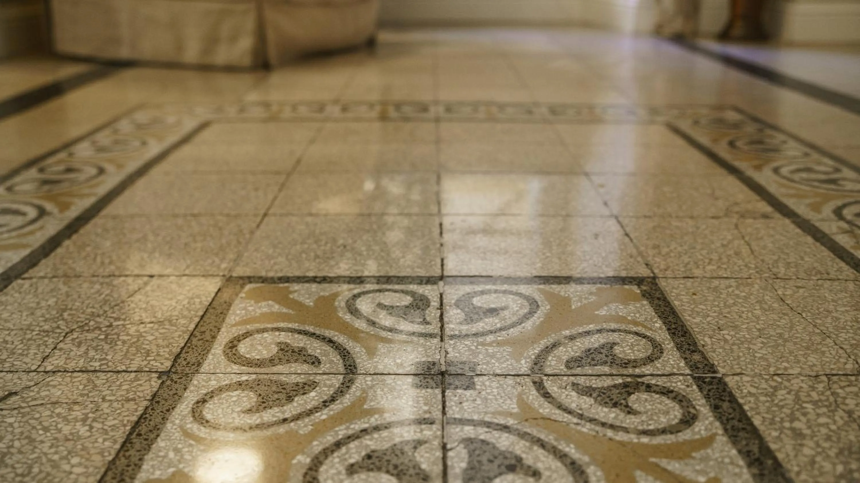 Decorative detail in Residenza Roma Imperiale