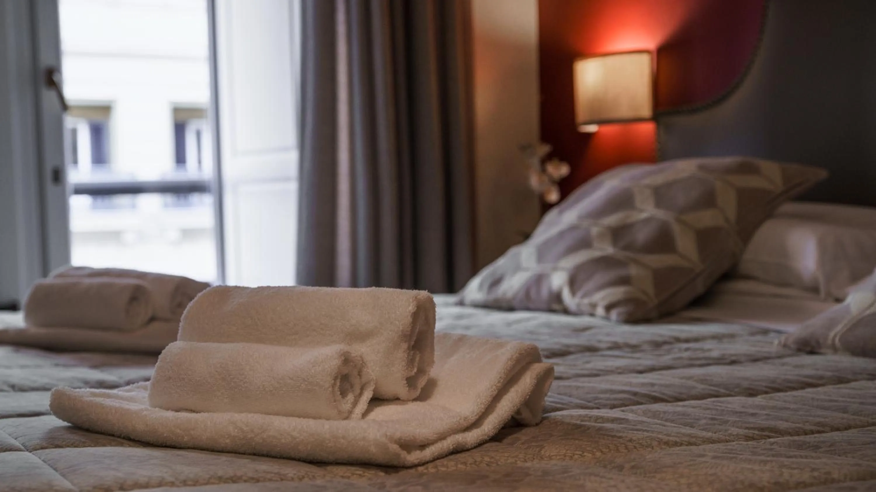 Photo of the whole room, Bed in Residenza Roma Imperiale