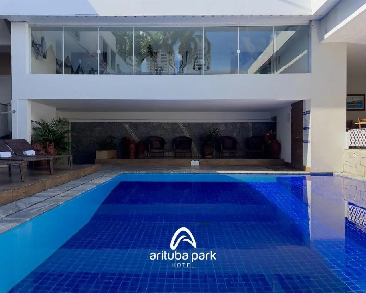 Swimming pool in Arituba Park Hotel Swimming pool in Arituba Park Hotel