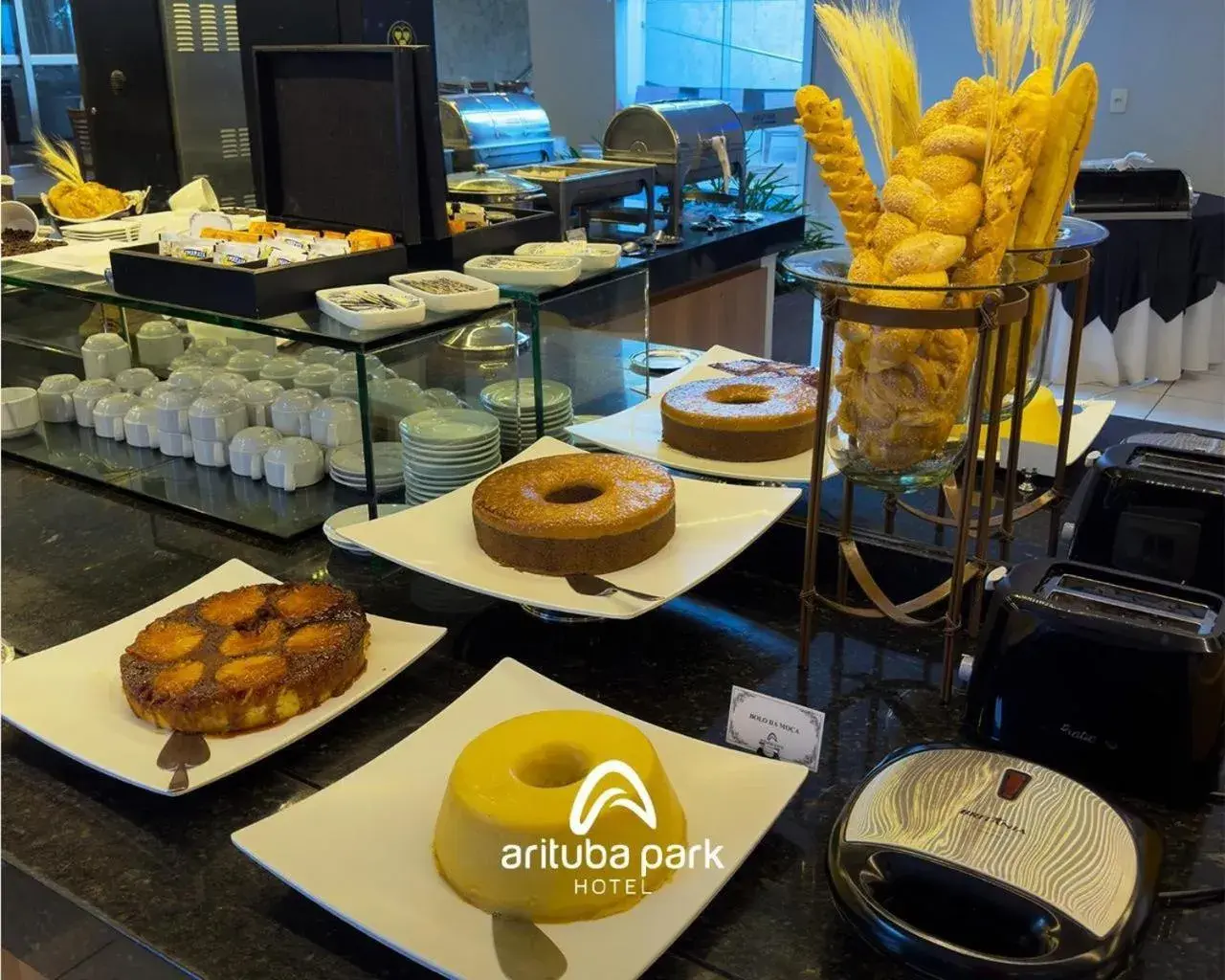 Breakfast in Arituba Park Hotel Breakfast in Arituba Park Hotel