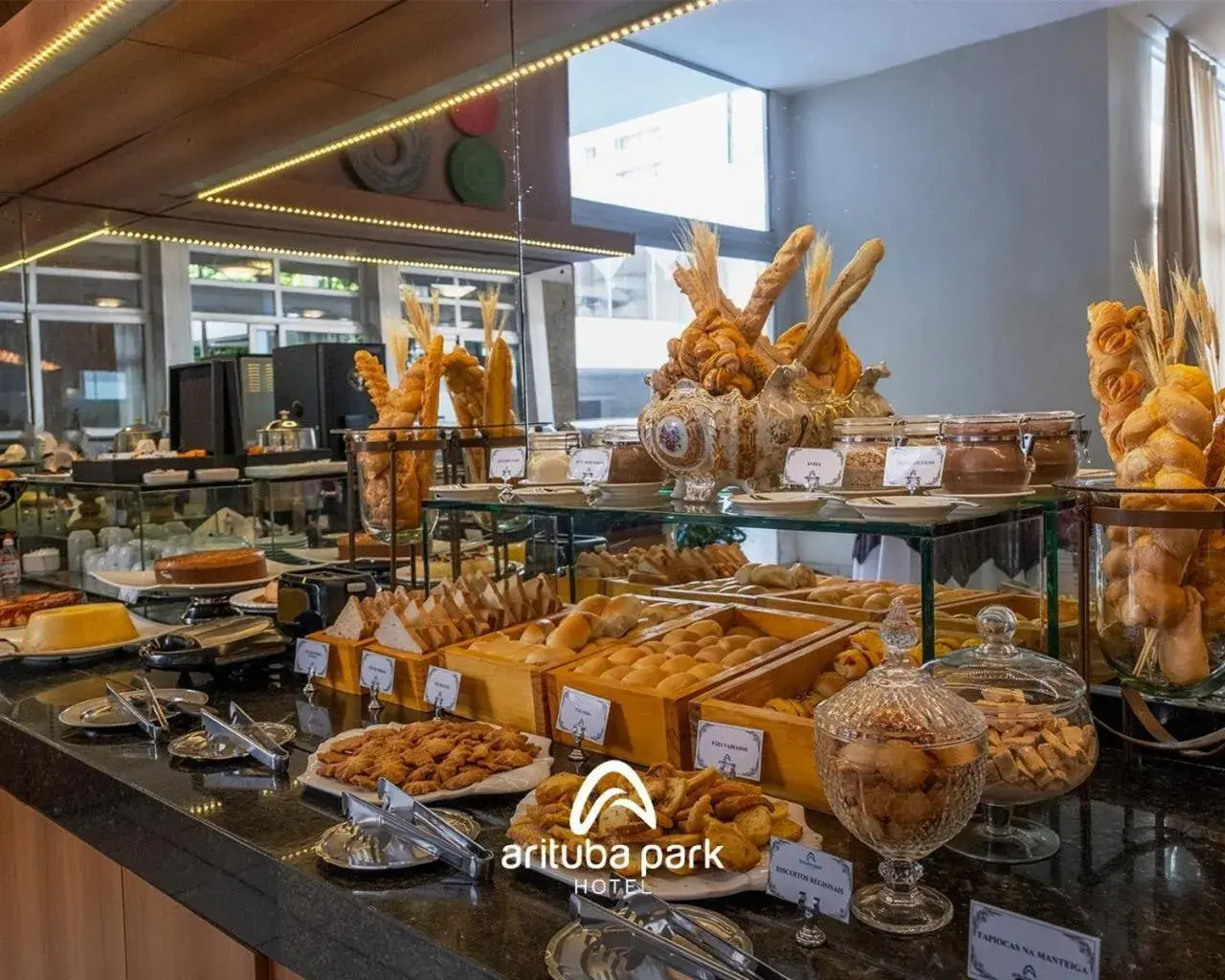 Breakfast in Arituba Park Hotel Breakfast in Arituba Park Hotel