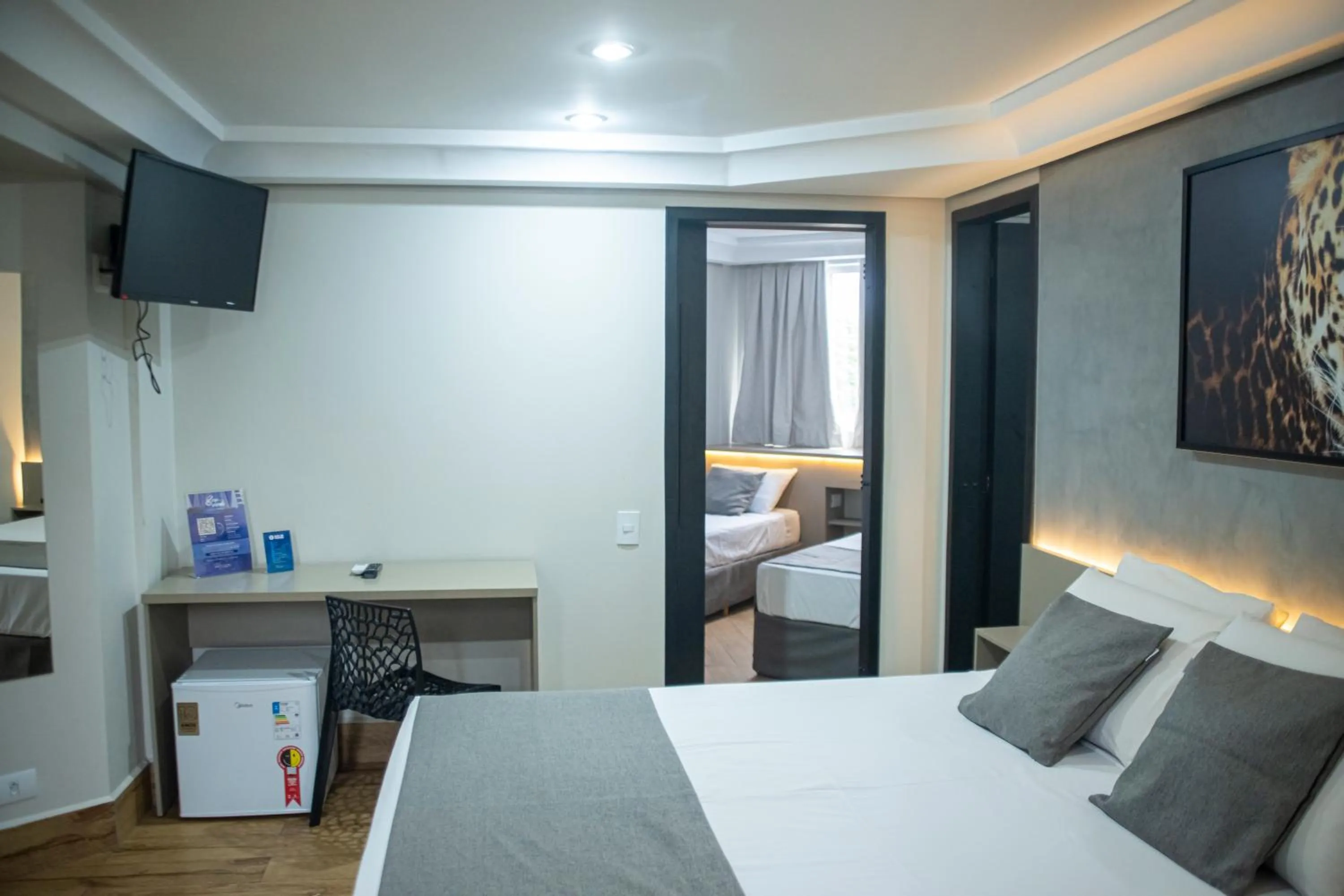 Photo of the whole room, Bed in Hotel Portinari Centro