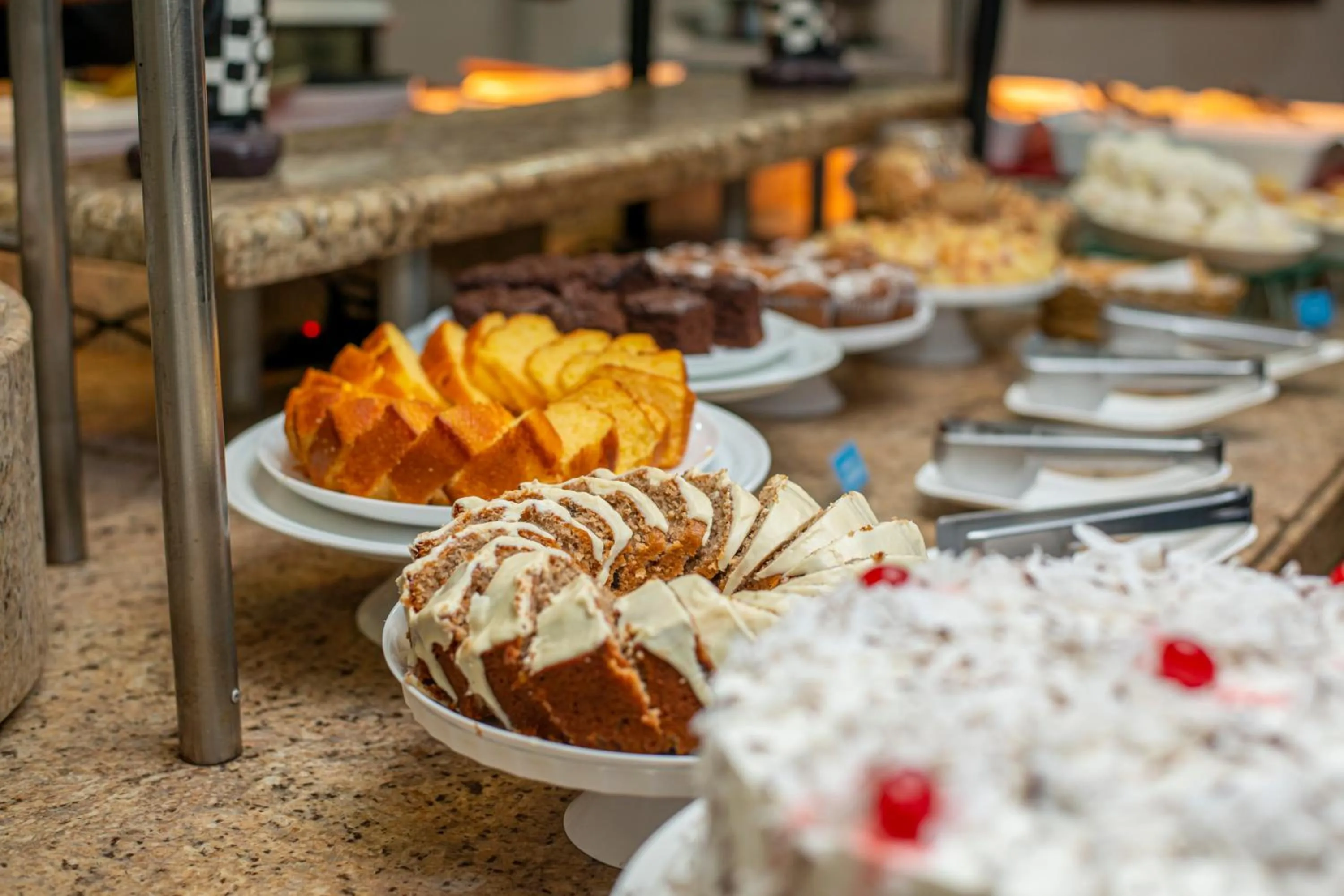 Buffet breakfast in Hotel Portinari Centro