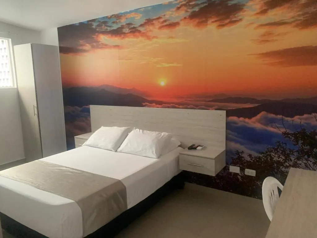 Bed in Hotel Granada Loft