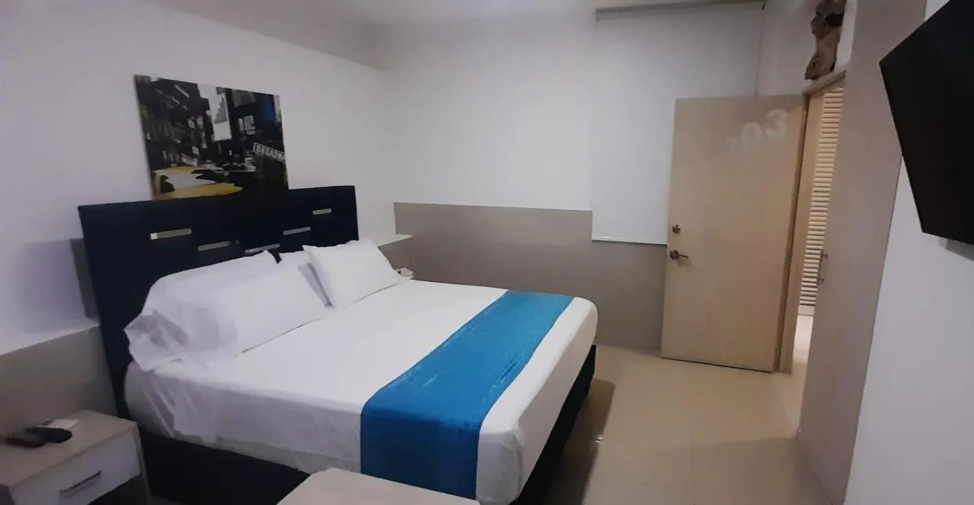 Bed in Hotel Granada Loft