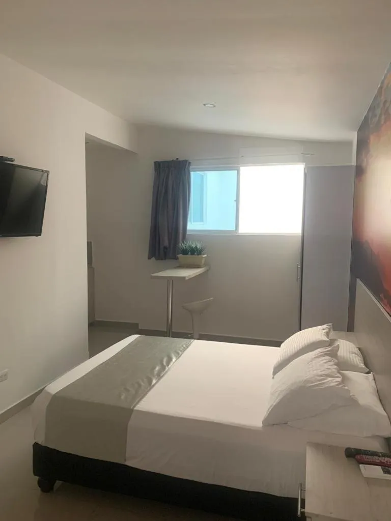 Bed in Hotel Granada Loft