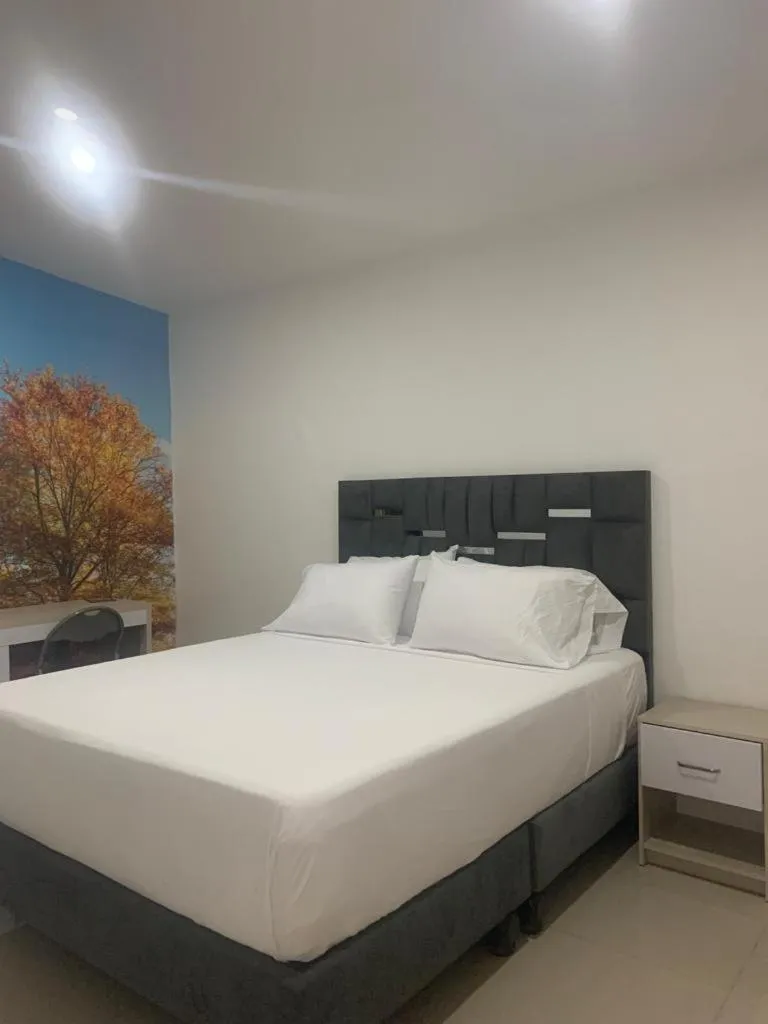 Bed in Hotel Granada Loft