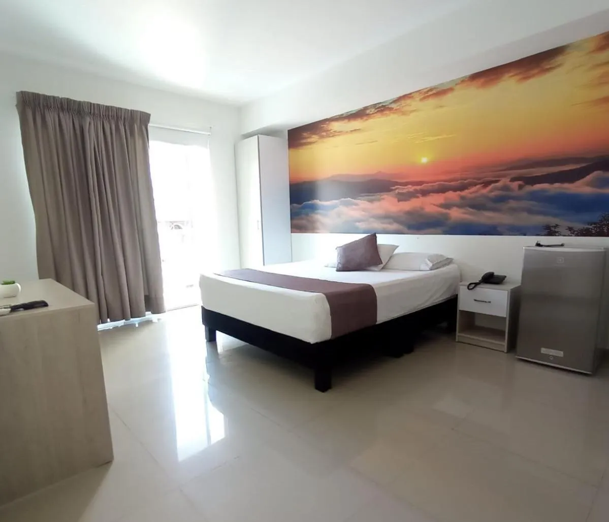 Bed in Hotel Granada Loft