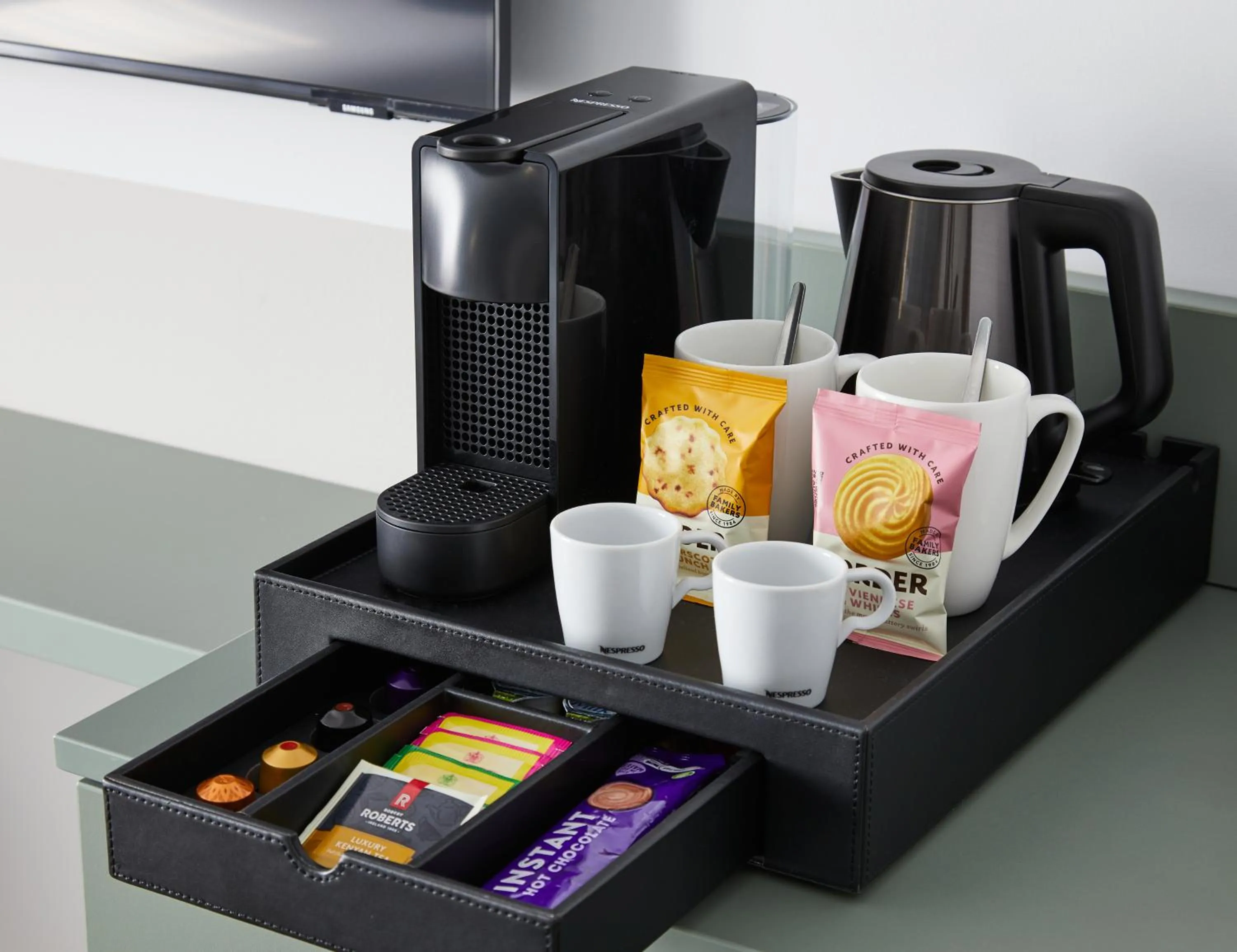 Coffee/tea facilities in Leonardo Hotel Dublin Christchurch