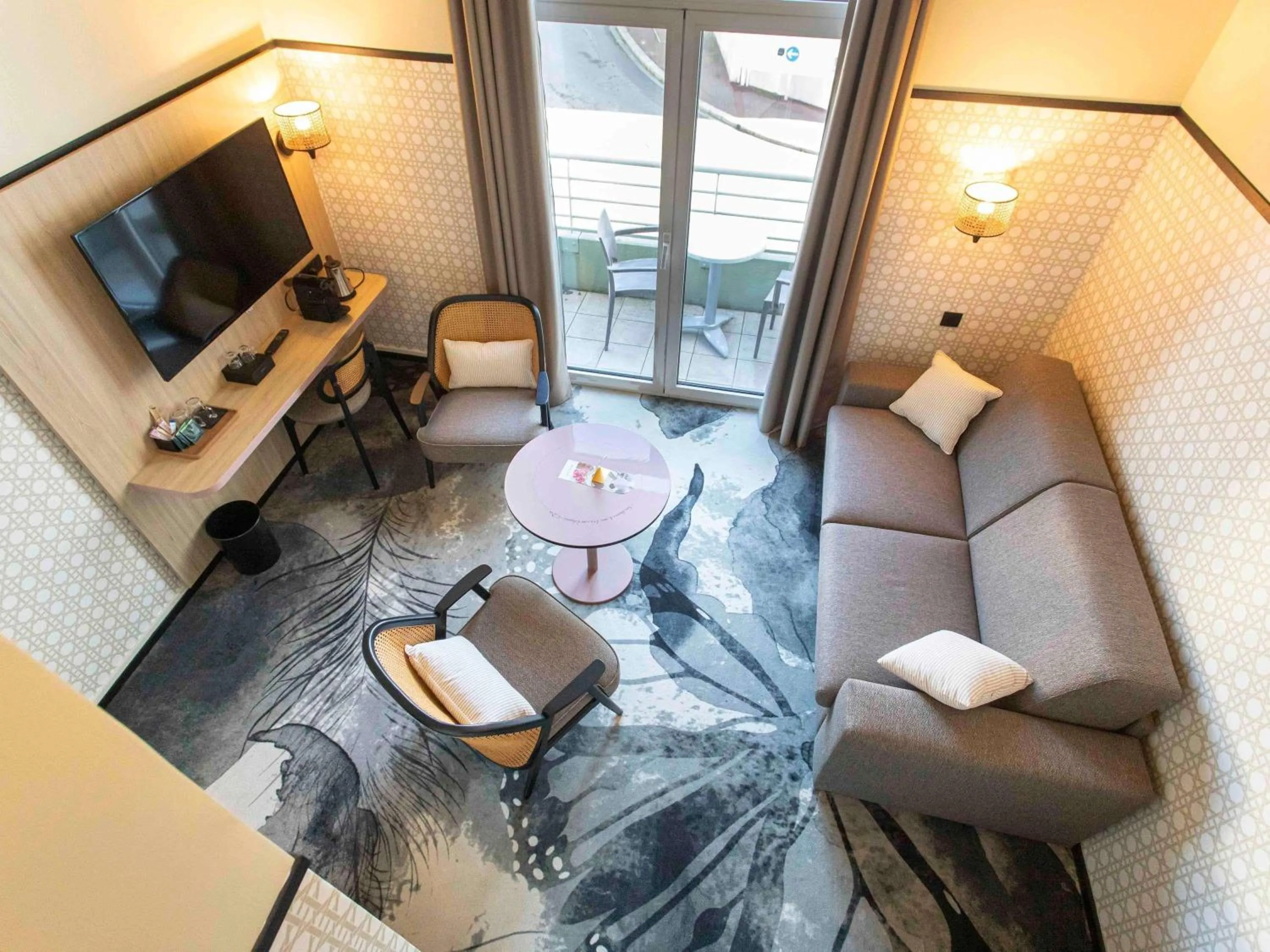 Bedroom in Mercure Granville Le Grand Large