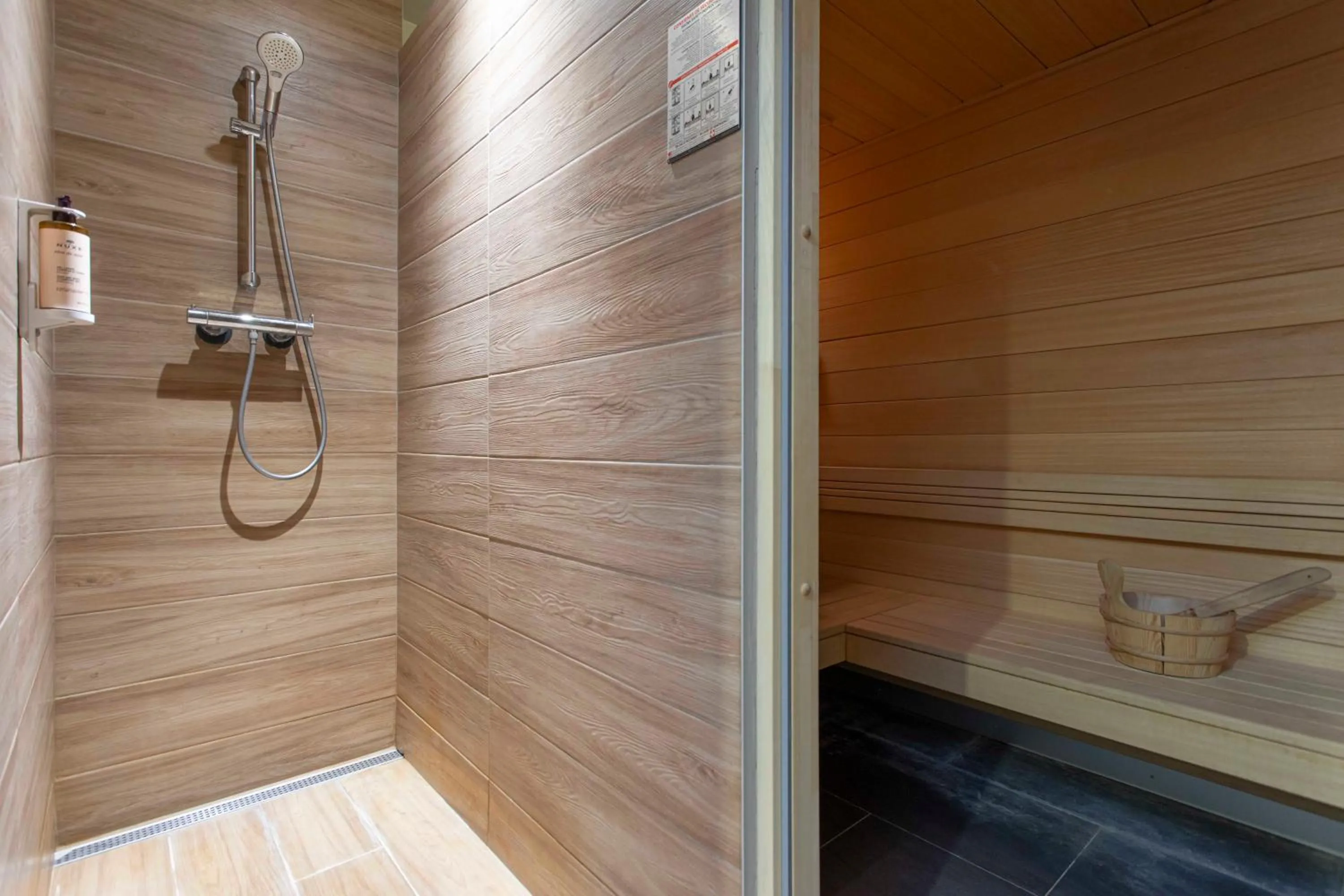 Sauna in Mercure Granville Le Grand Large