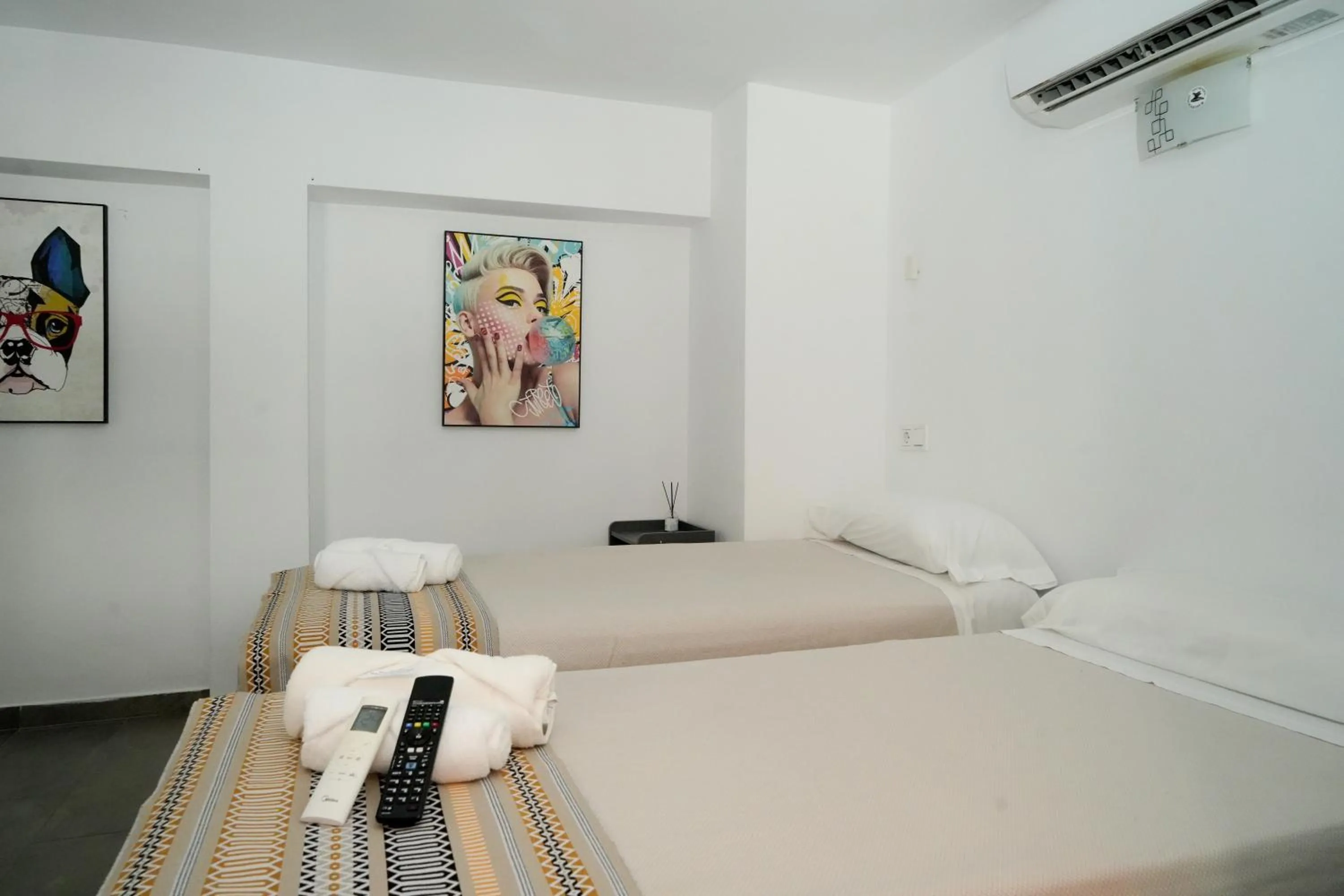 Bed in New Art Hostel - Albergue Juvenil