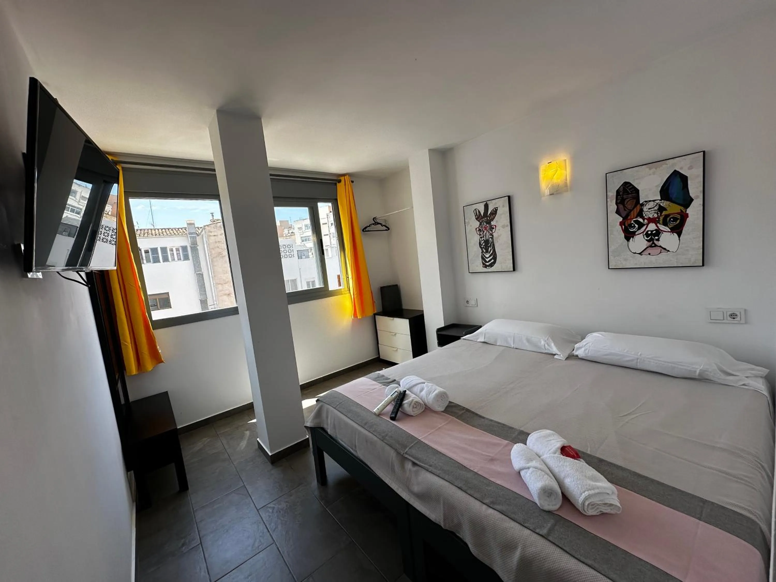 Bed in New Art Hostel - Albergue Juvenil