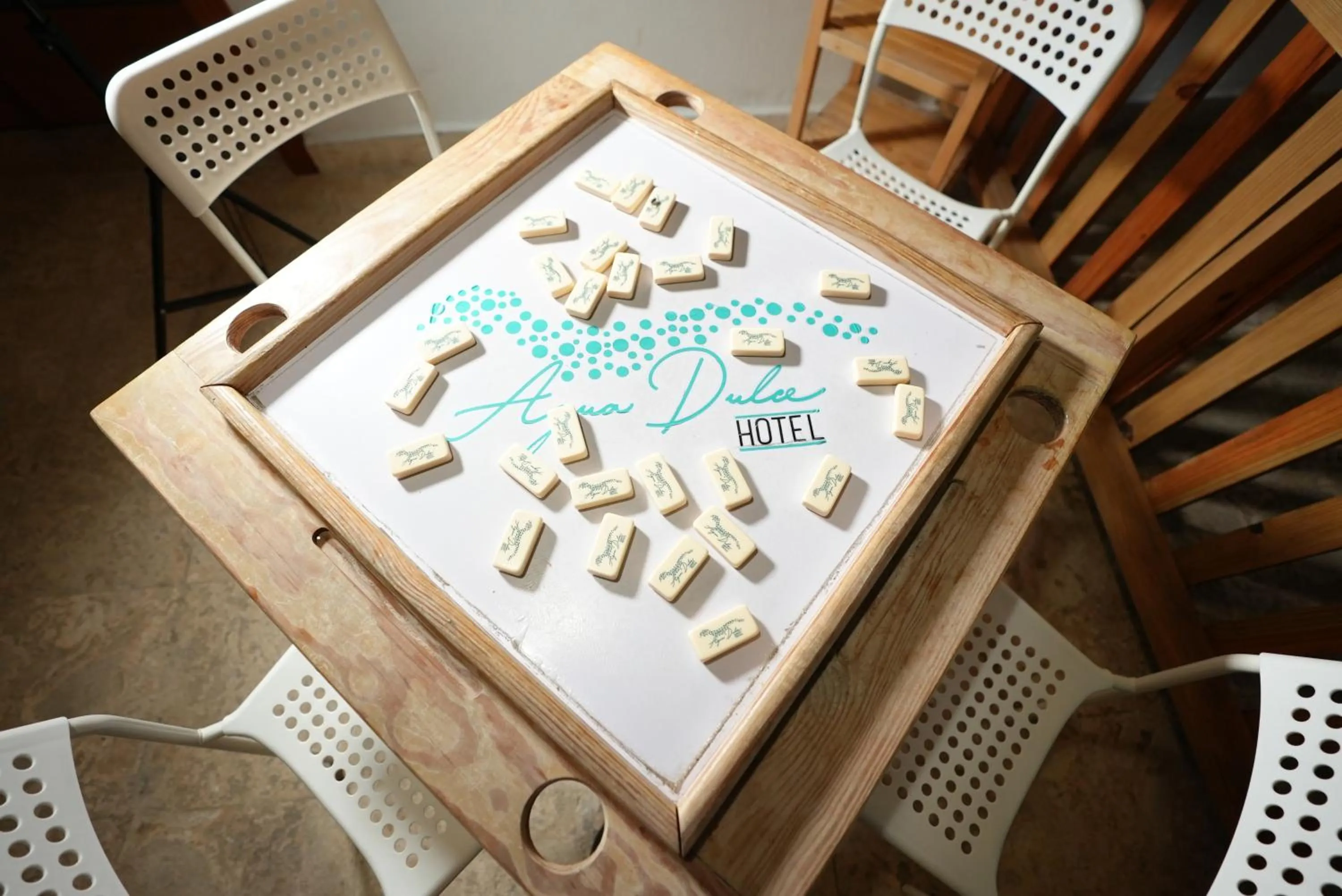 Decorative detail in Hotel Agua Dulce