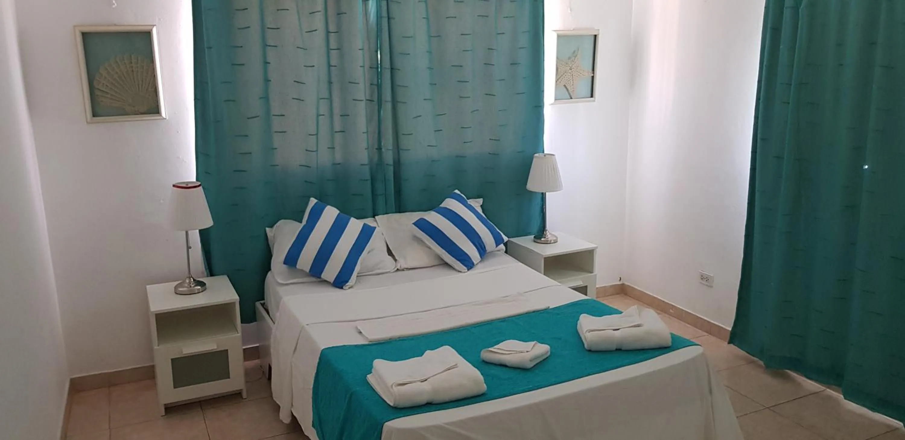 Bed in Hotel Agua Dulce