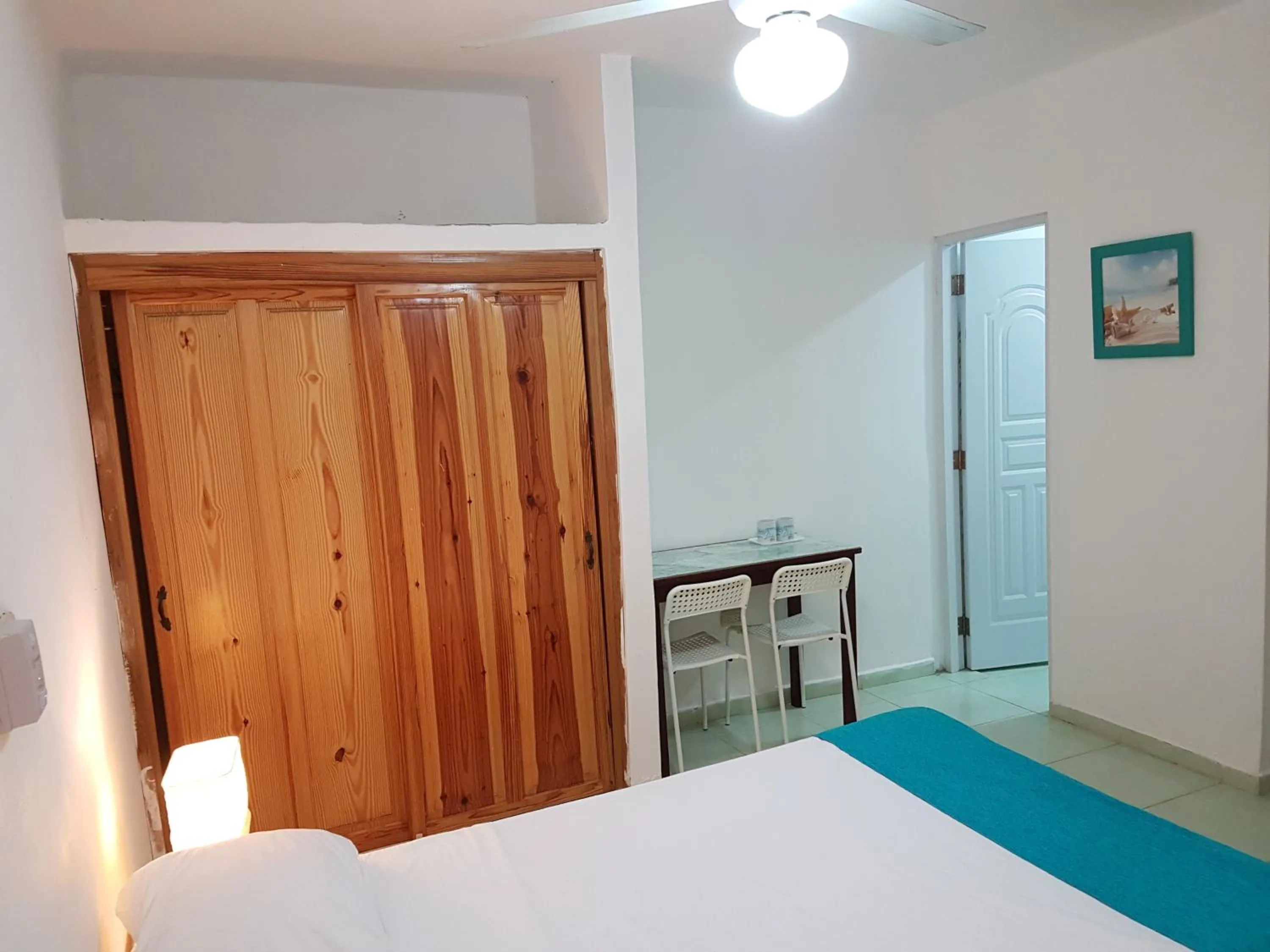 Bed in Hotel Agua Dulce