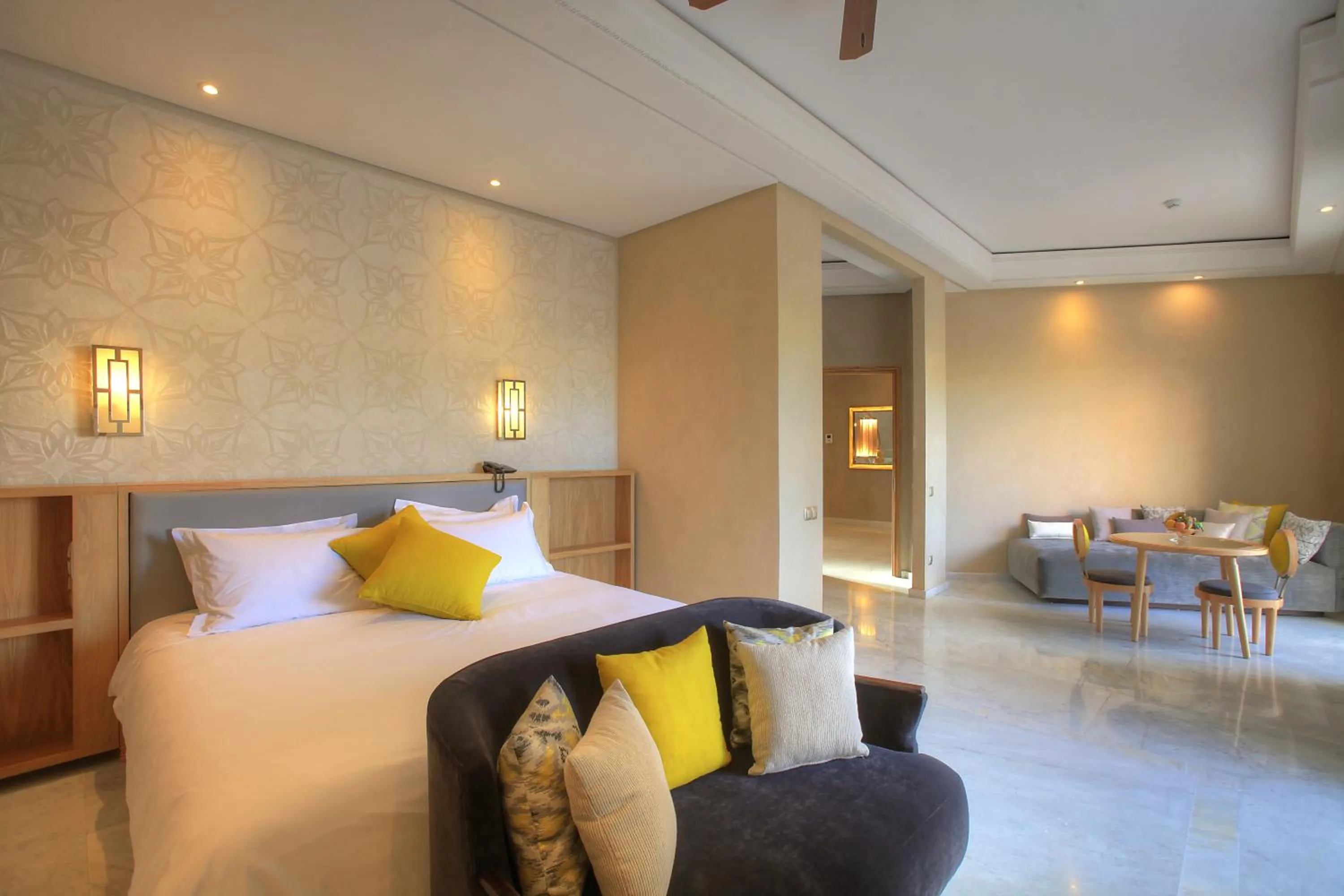 Photo of the whole room, Bed in Palais d'hôtes Darsor