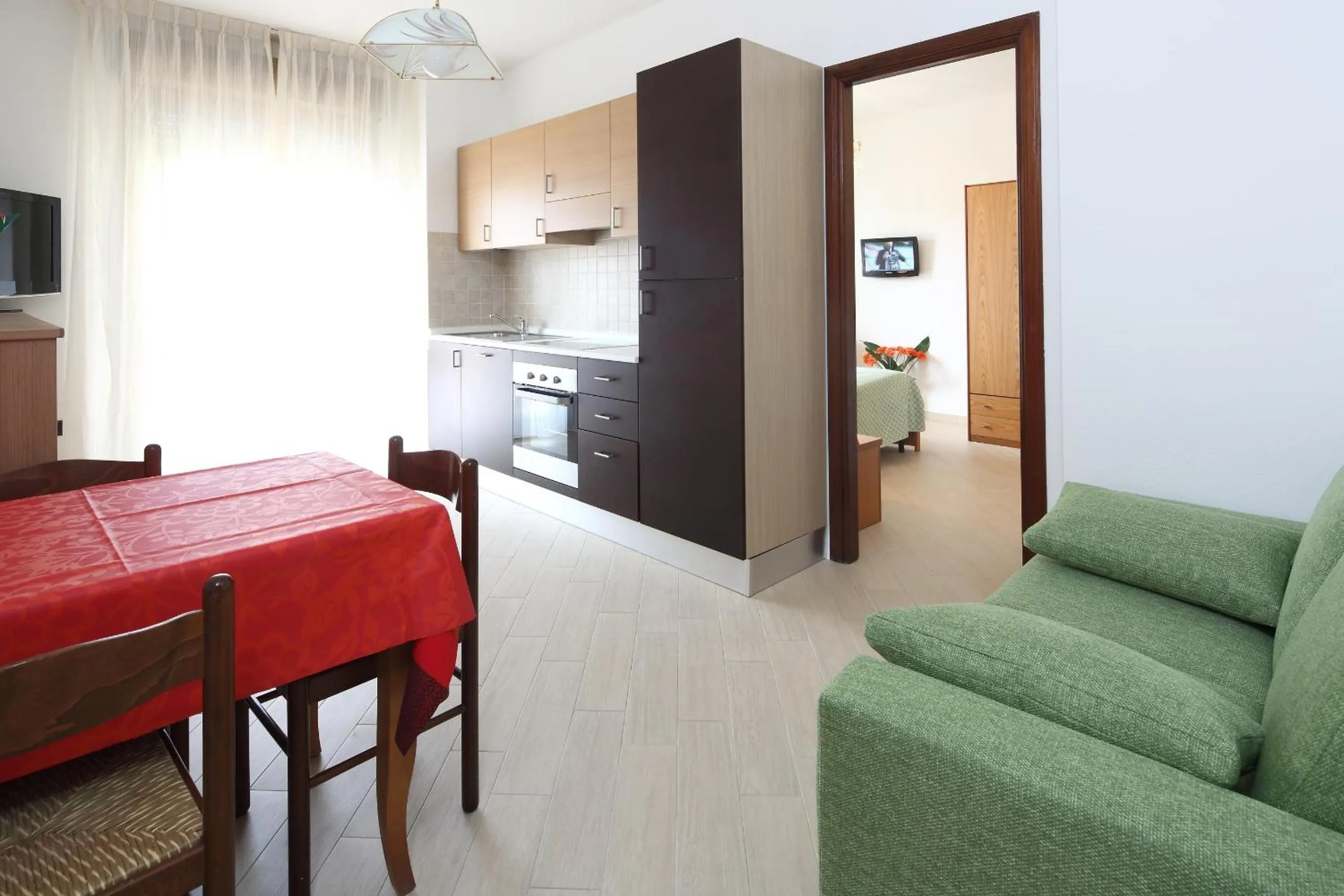 Kitchen or kitchenette in Residence Hotel Kriss