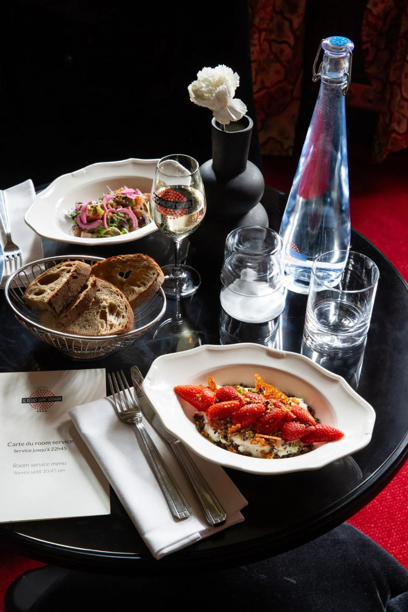 Food close-up in Hôtel Le Relais Saint-Germain