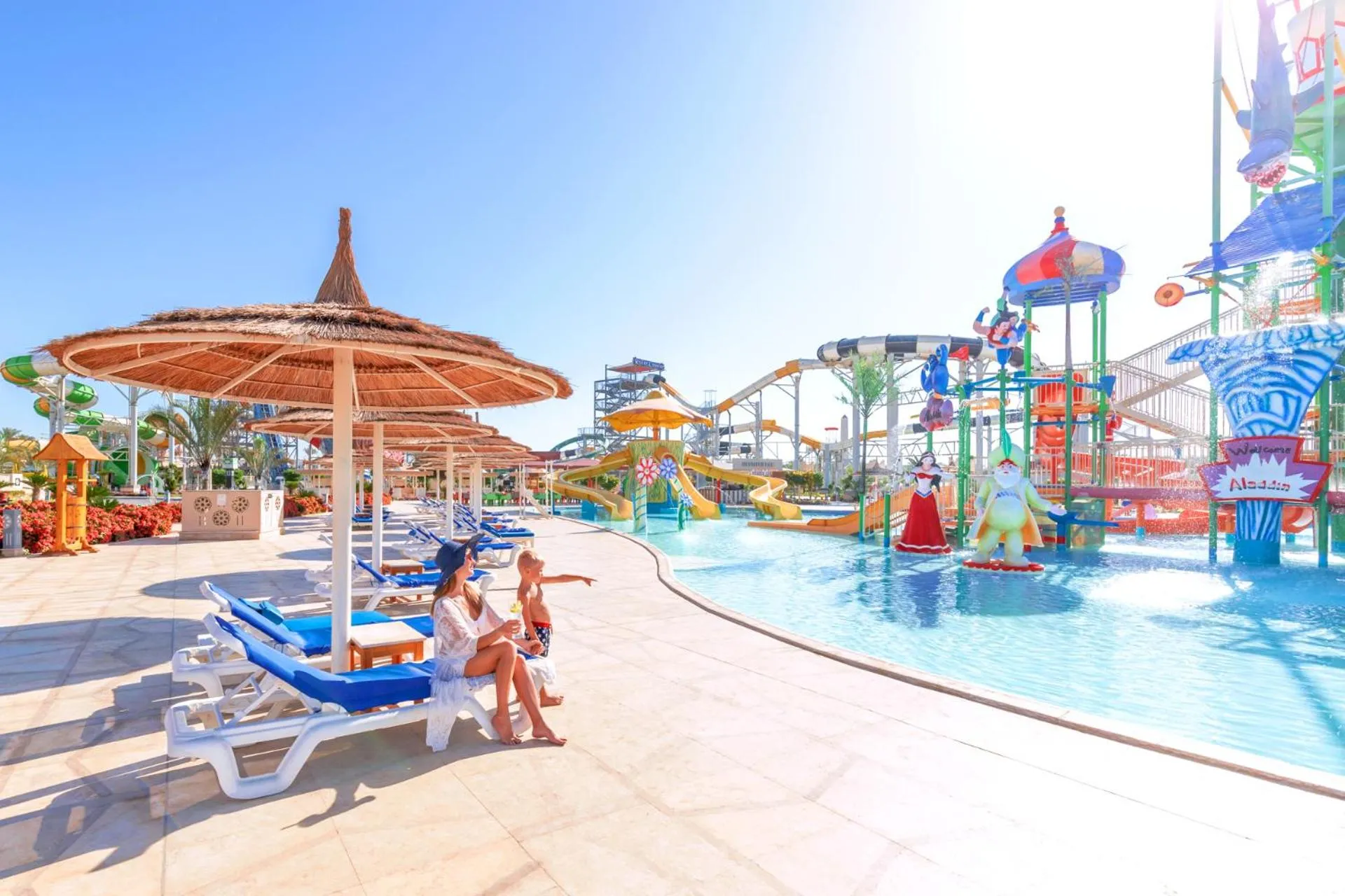 Aqua park in Pickalbatros Aqua Park Sharm El Sheikh