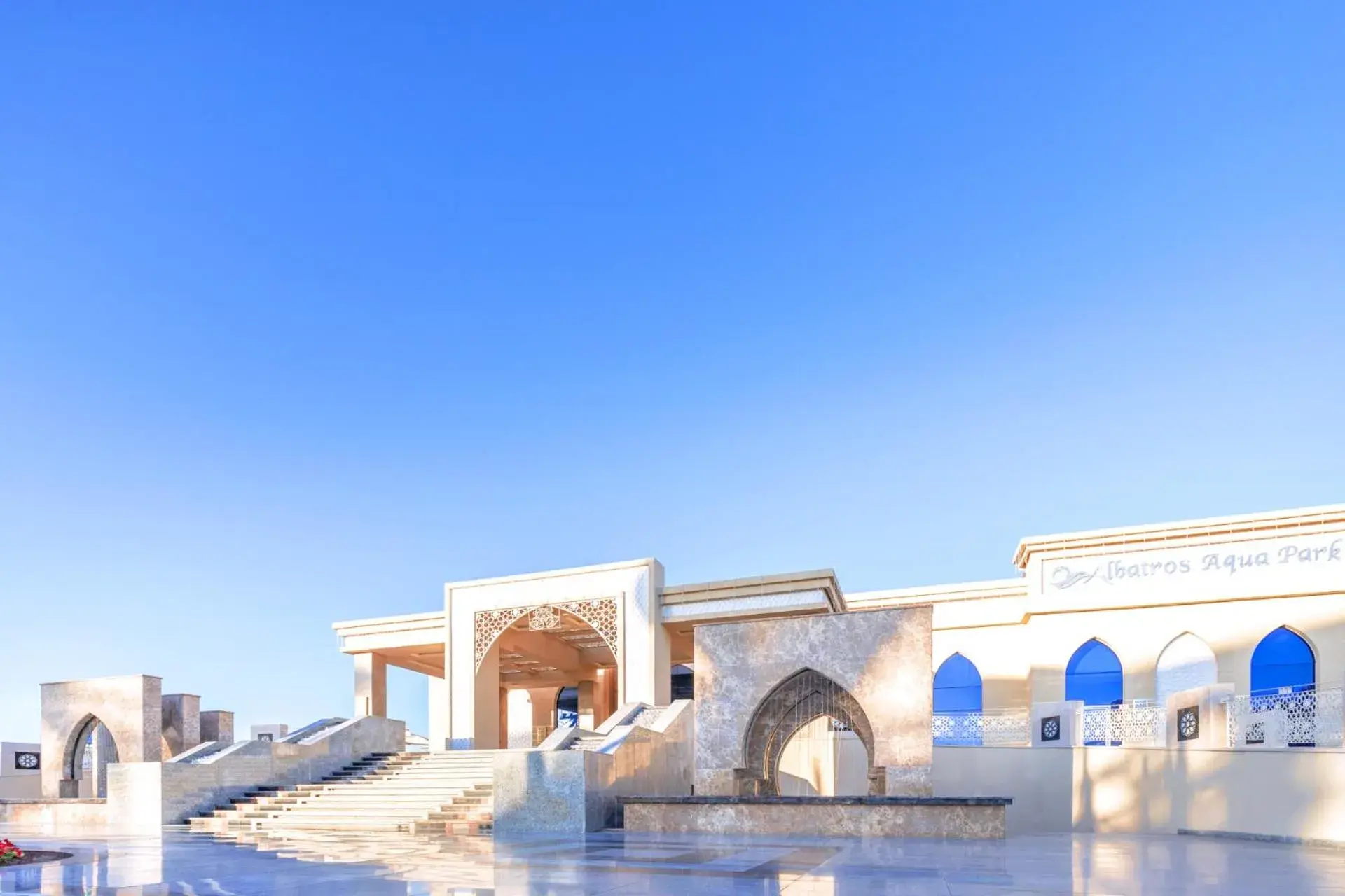 Facade/entrance in Pickalbatros Aqua Park Sharm El Sheikh Facade/entrance in Pickalbatros Aqua Park Sharm El Sheikh